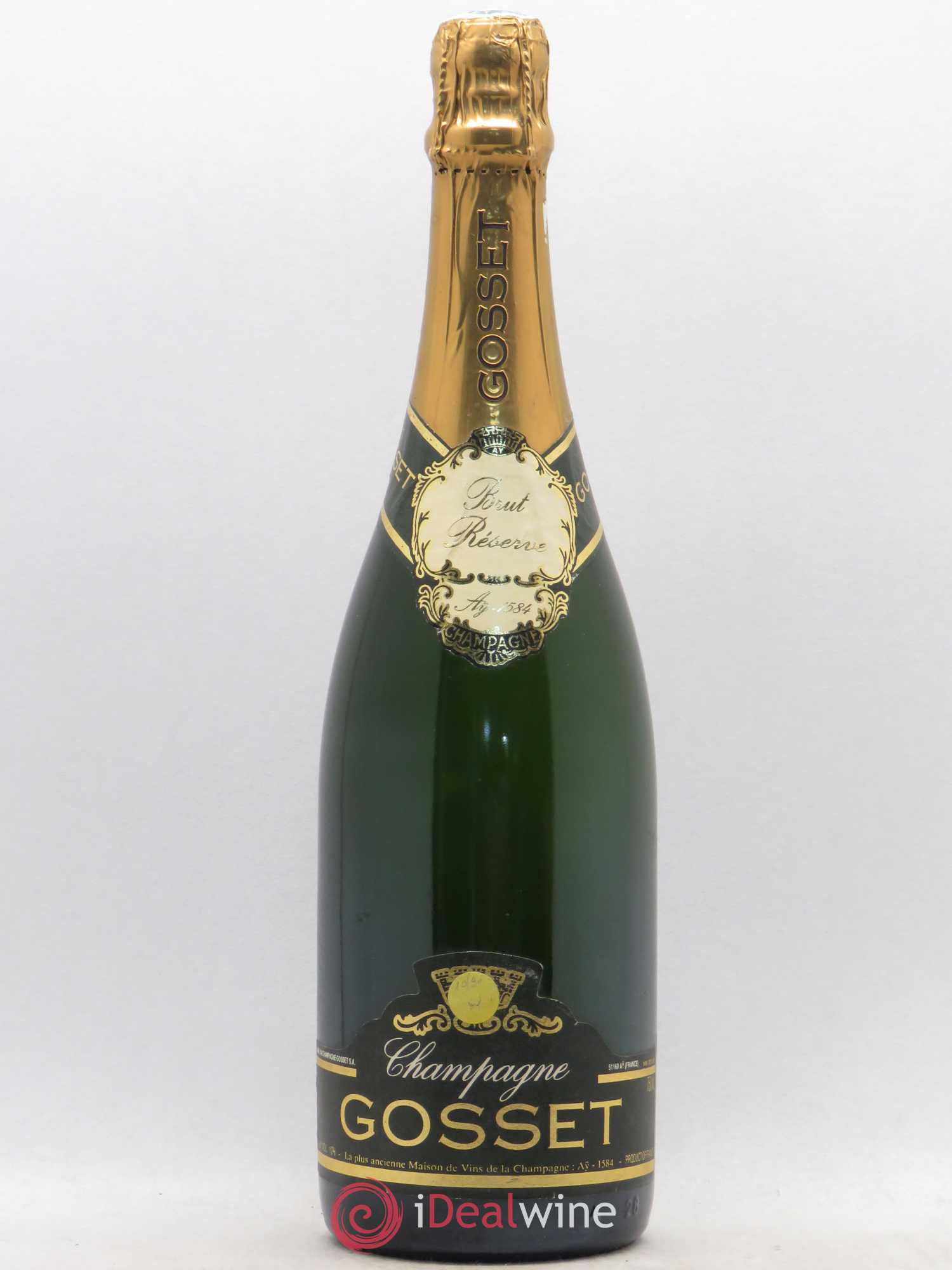 Champagne Gosset Brut Réserve - Posten von 1 Flasche - 0