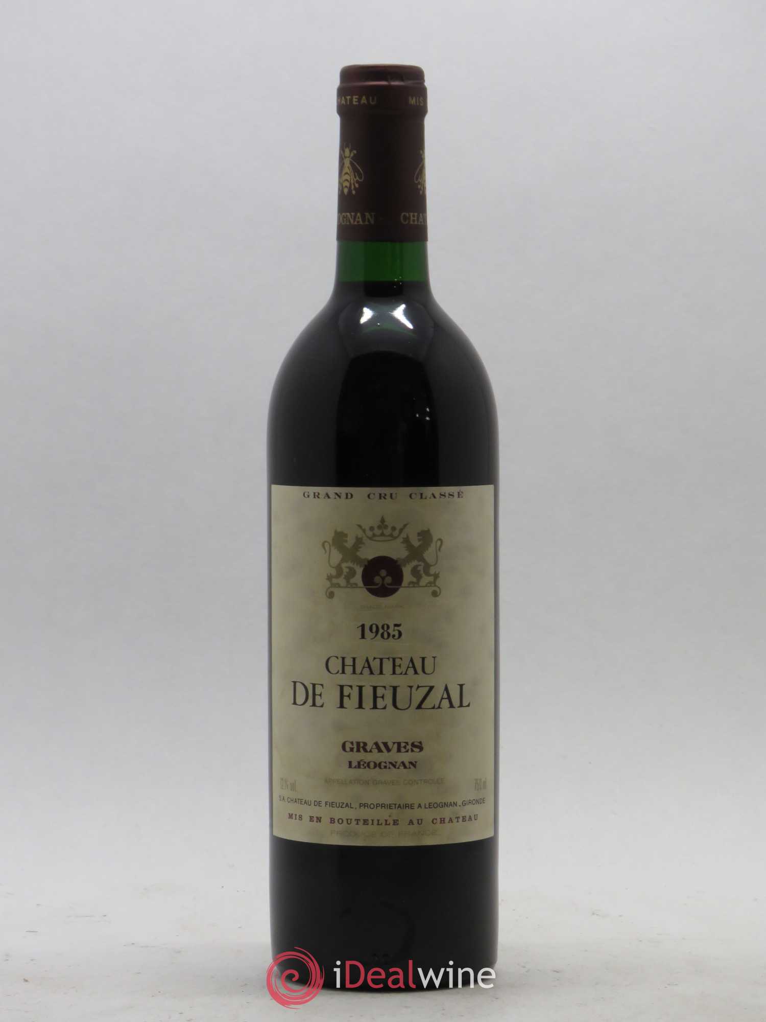 Château de Fieuzal Cru Classé de Graves 1985 - Lot de 1 bouteille - 0