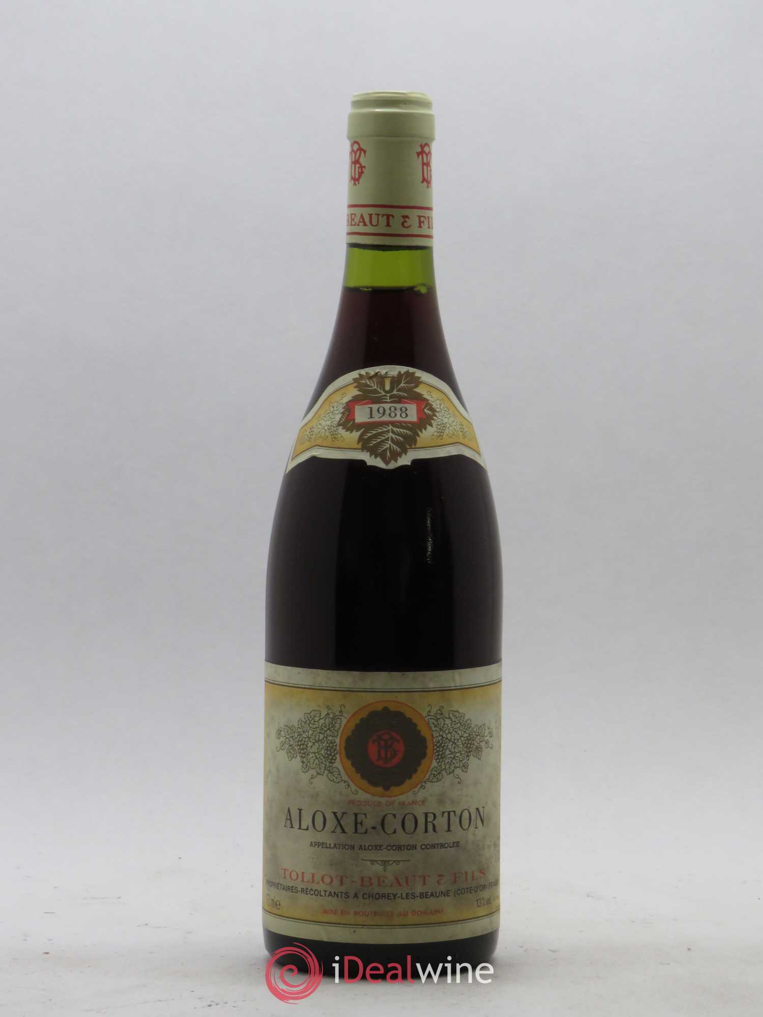 Aloxe-Corton Tollot Beaut (Domaine) 1988 - Lot de 1 bouteille - 0