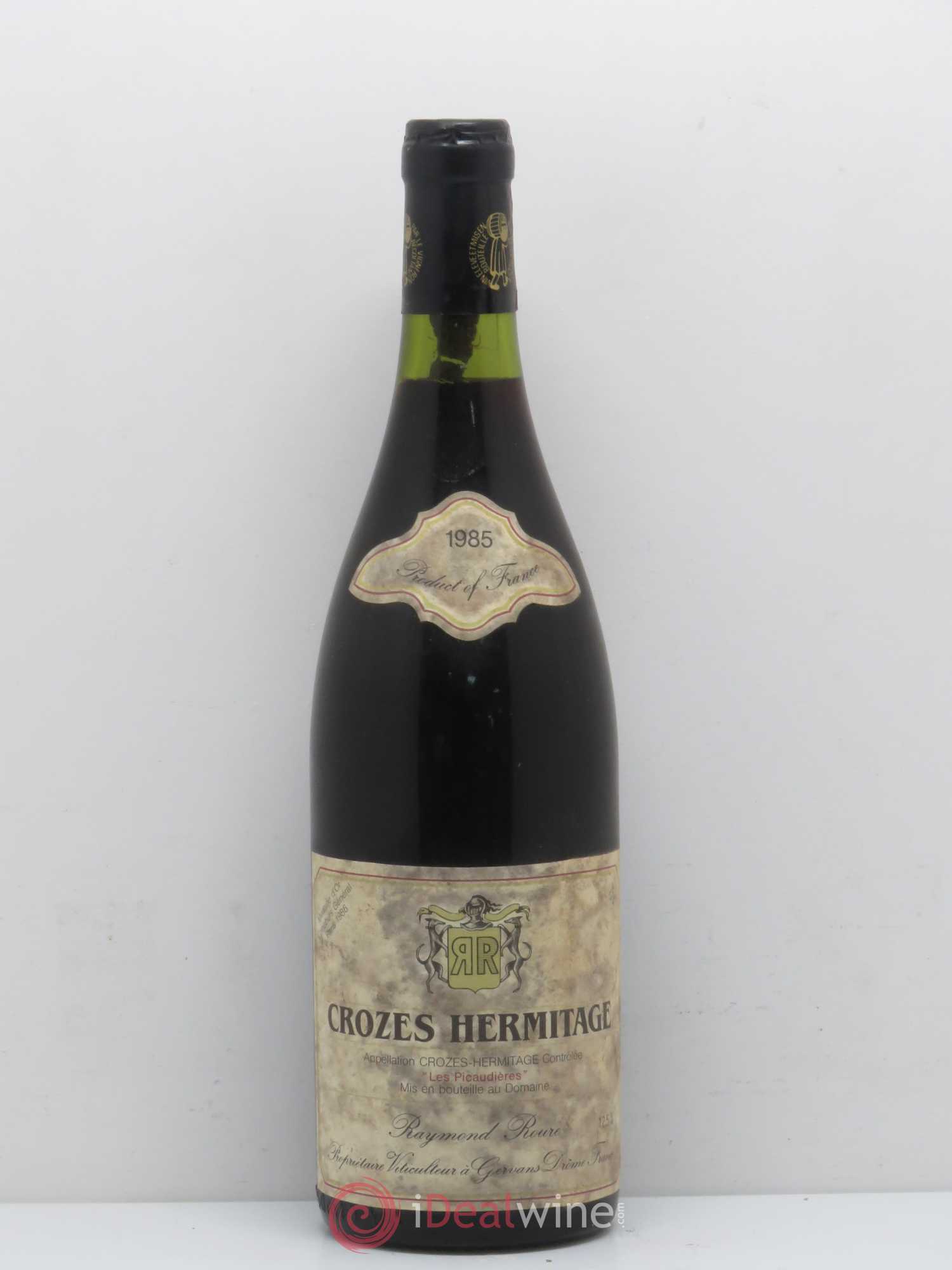 Crozes-Hermitage Les Picaudieres Raymond Roure 1985 - Lot de 1 bouteille - 0