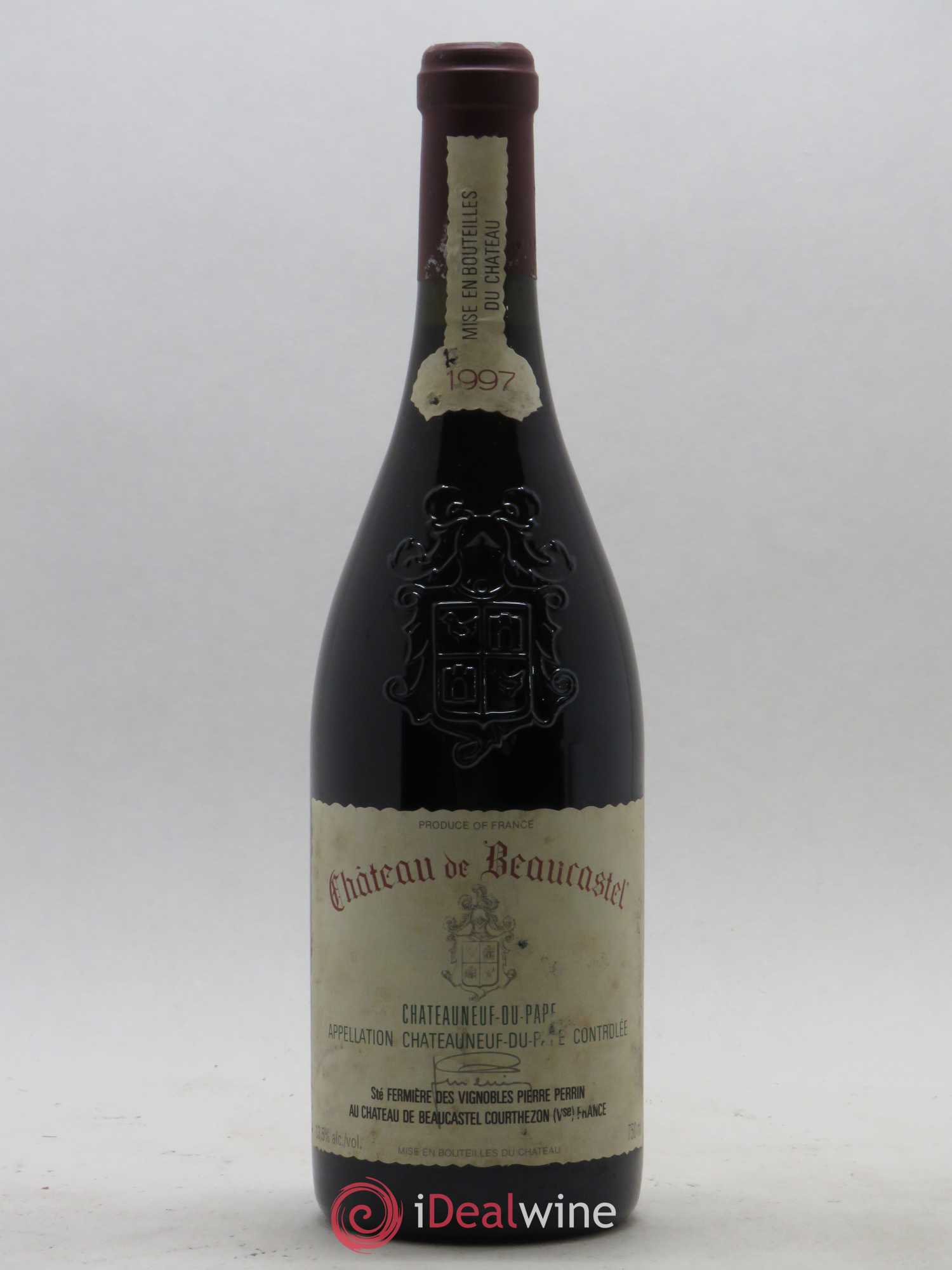 Châteauneuf-du-Pape Château de Beaucastel Famille Perrin 1997 - Lot de 1 bouteille - 0