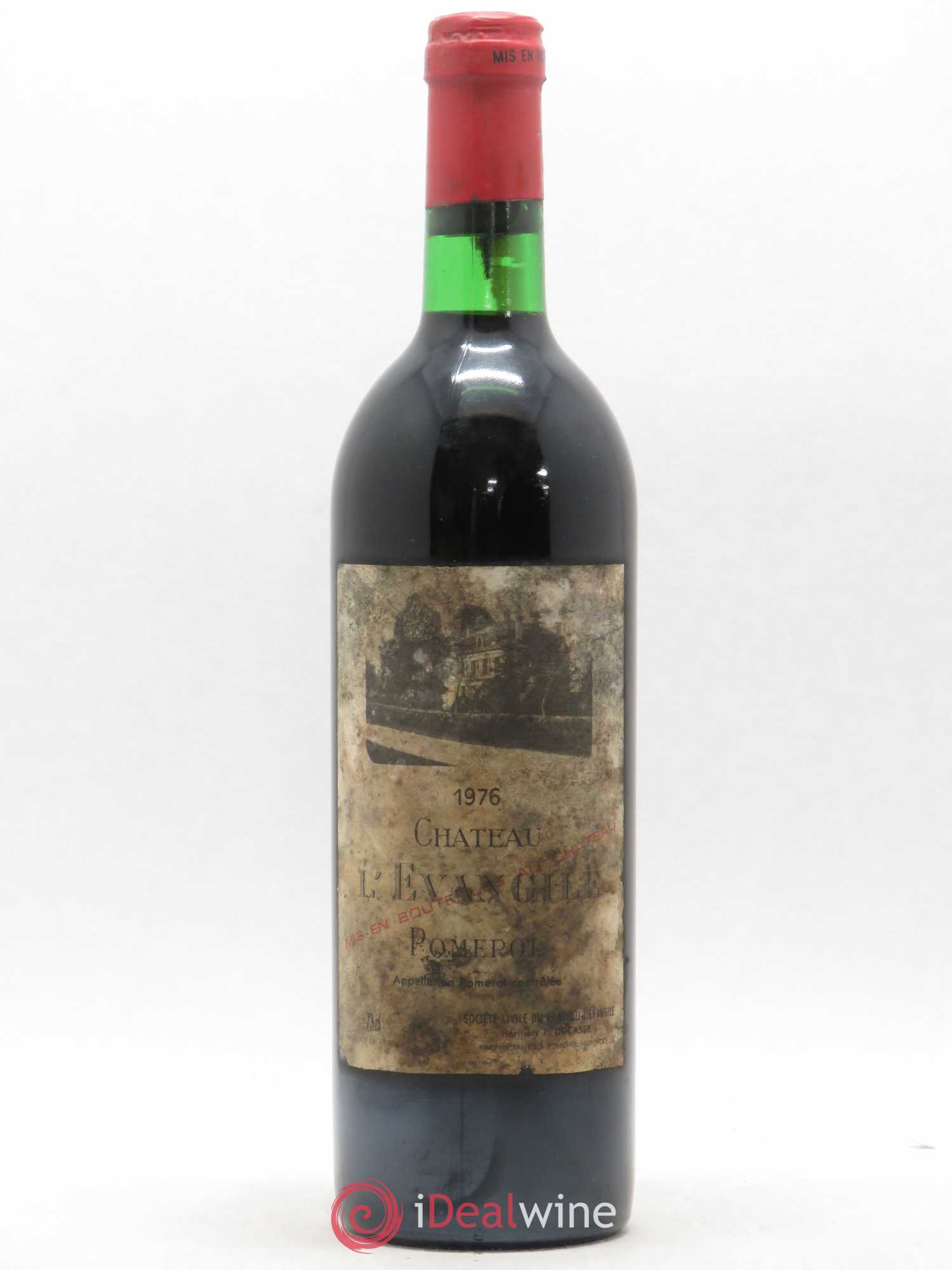 Château l' Évangile 1976 - Lot de 1 bouteille - 0