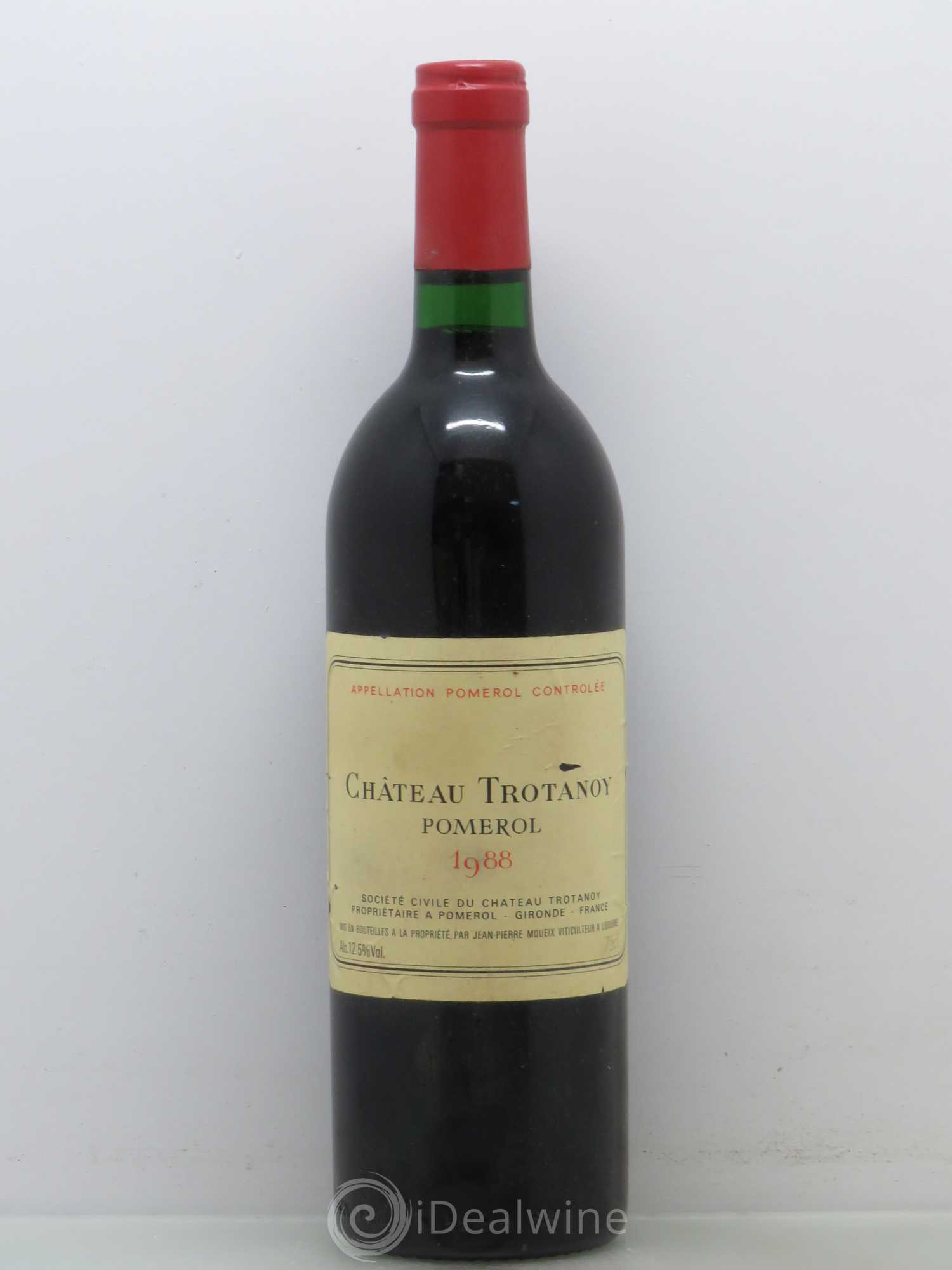 Château Trotanoy 1988 - Lot de 1 bouteille - 0