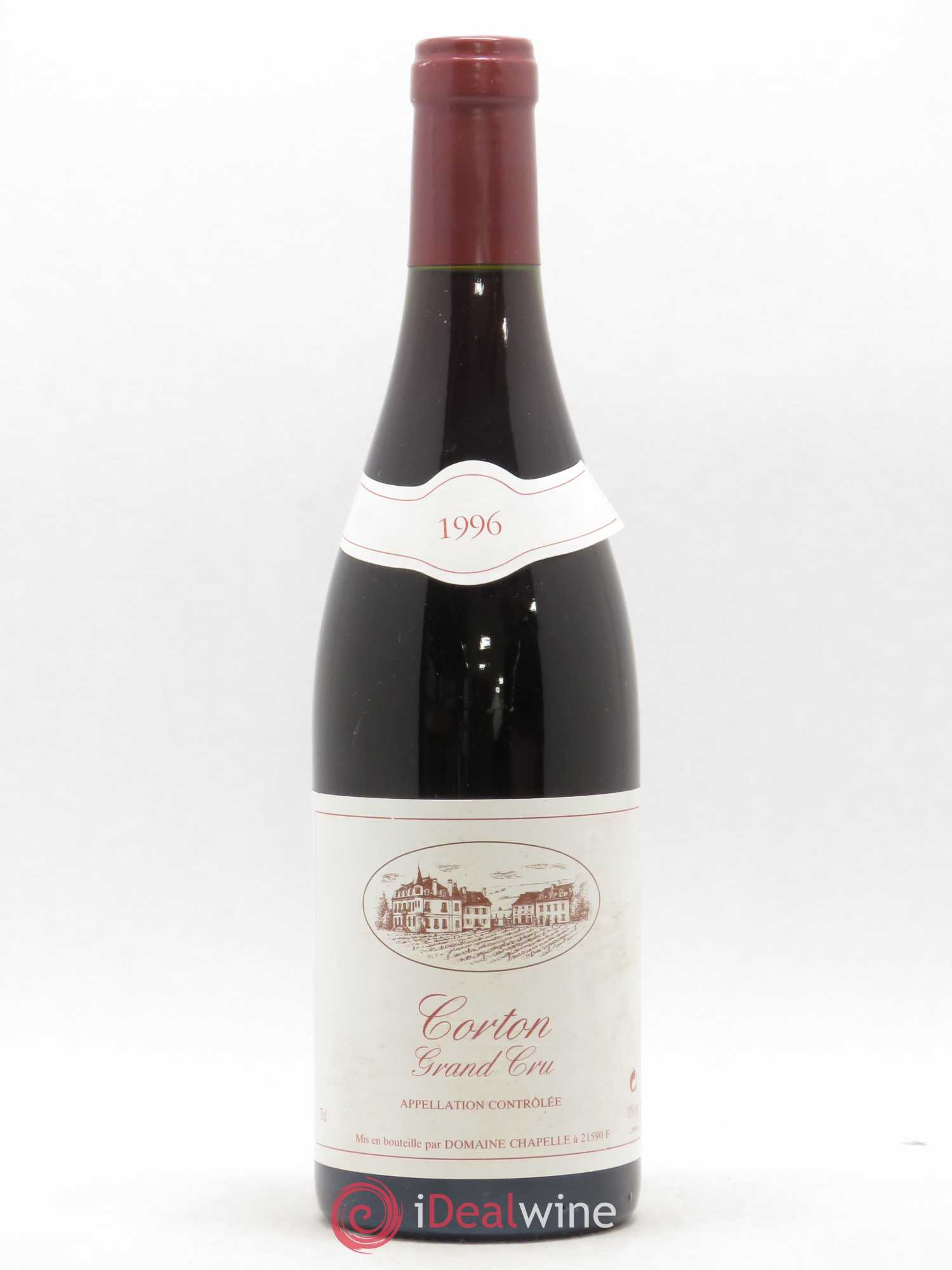 Corton Grand Cru Domaine Chapelle 1996 - Posten von 1 Flasche - 0