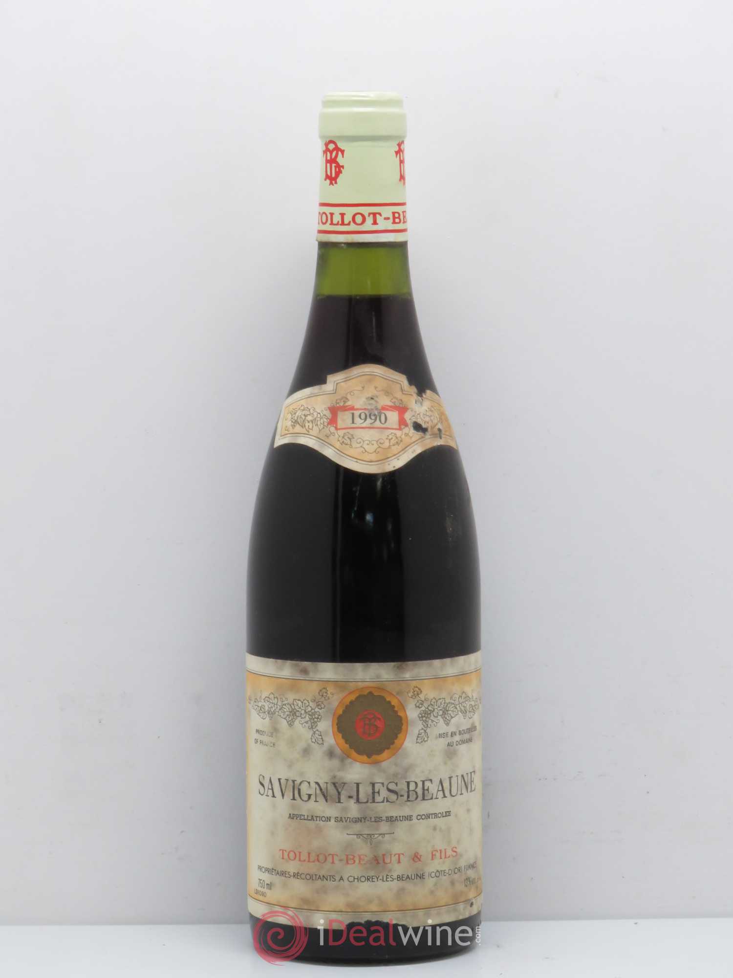 Savigny-lès-Beaune Tollot Beaut (Domaine) 1990 - Lot de 1 bouteille - 0