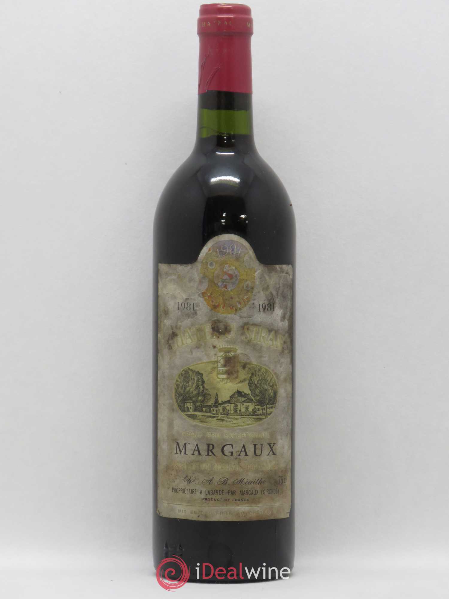 Château Siran 1981 - Lot de 1 bouteille - 0