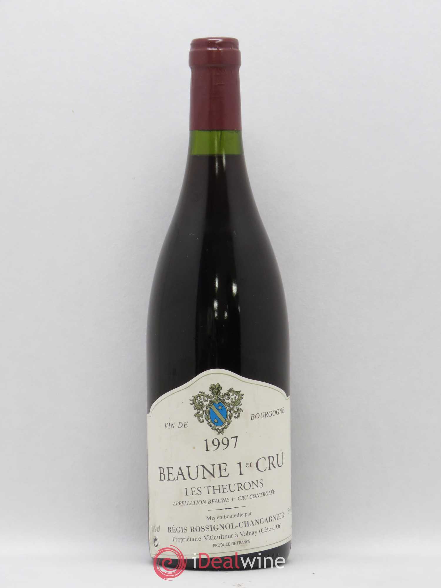 Beaune 1er Cru Les Theurons Regis Rossignol Changarnier 1997 - Posten von 1 Flasche - 0