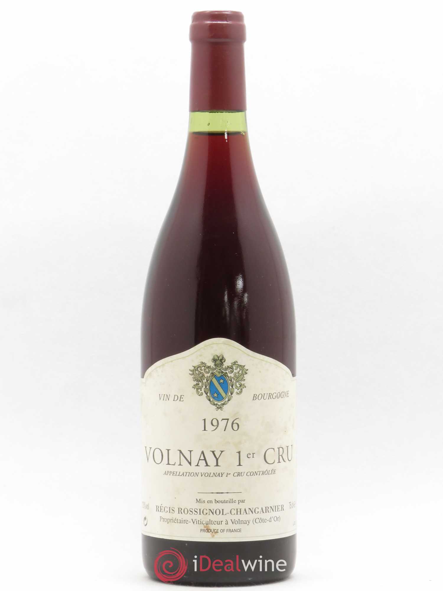 Volnay 1er Cru Rossignol Changarnier 1976 - Lot de 1 bouteille - 0