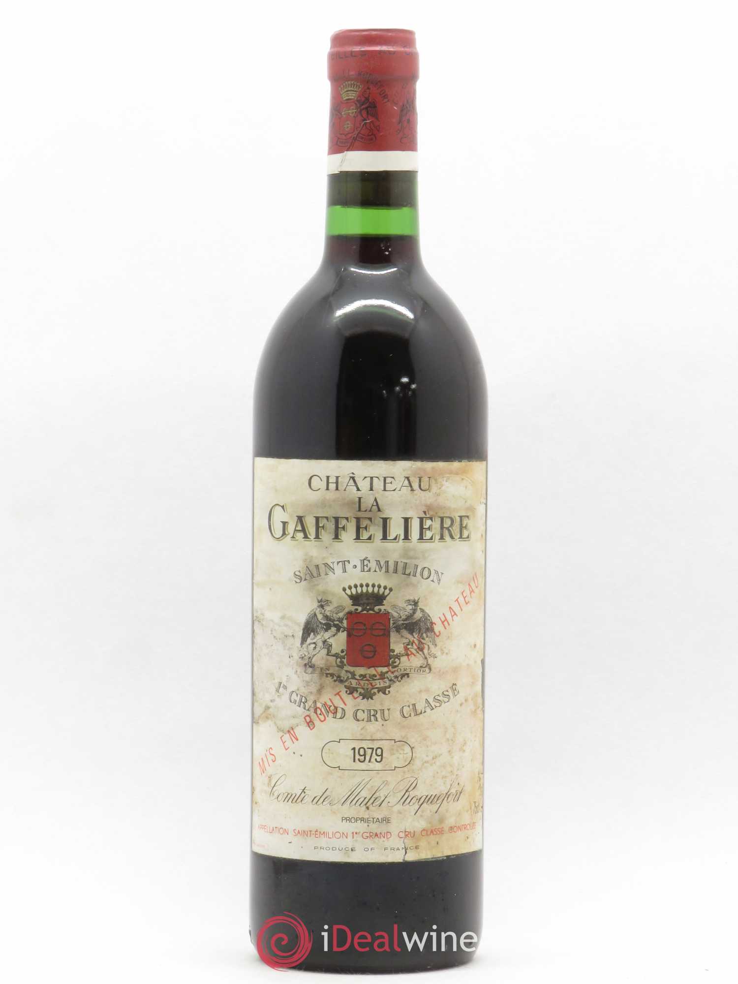 Château la Gaffelière 1er Grand Cru Classé B 1979 - Lot de 1 bouteille - 0