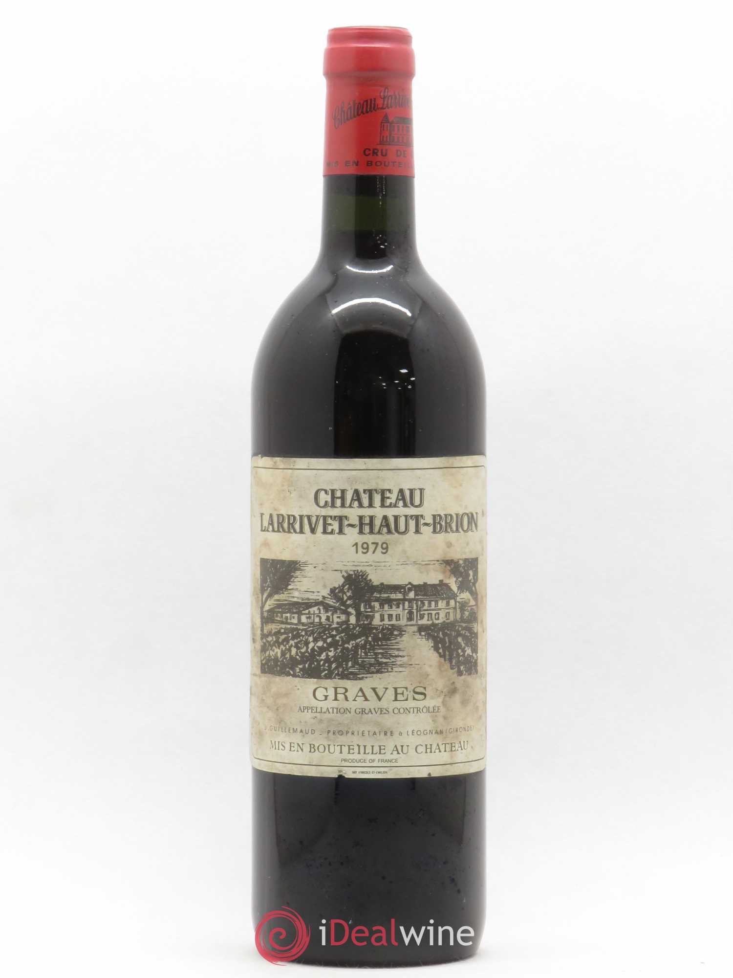 Château Larrivet Haut-Brion 1979 - Lot de 1 bouteille - 0