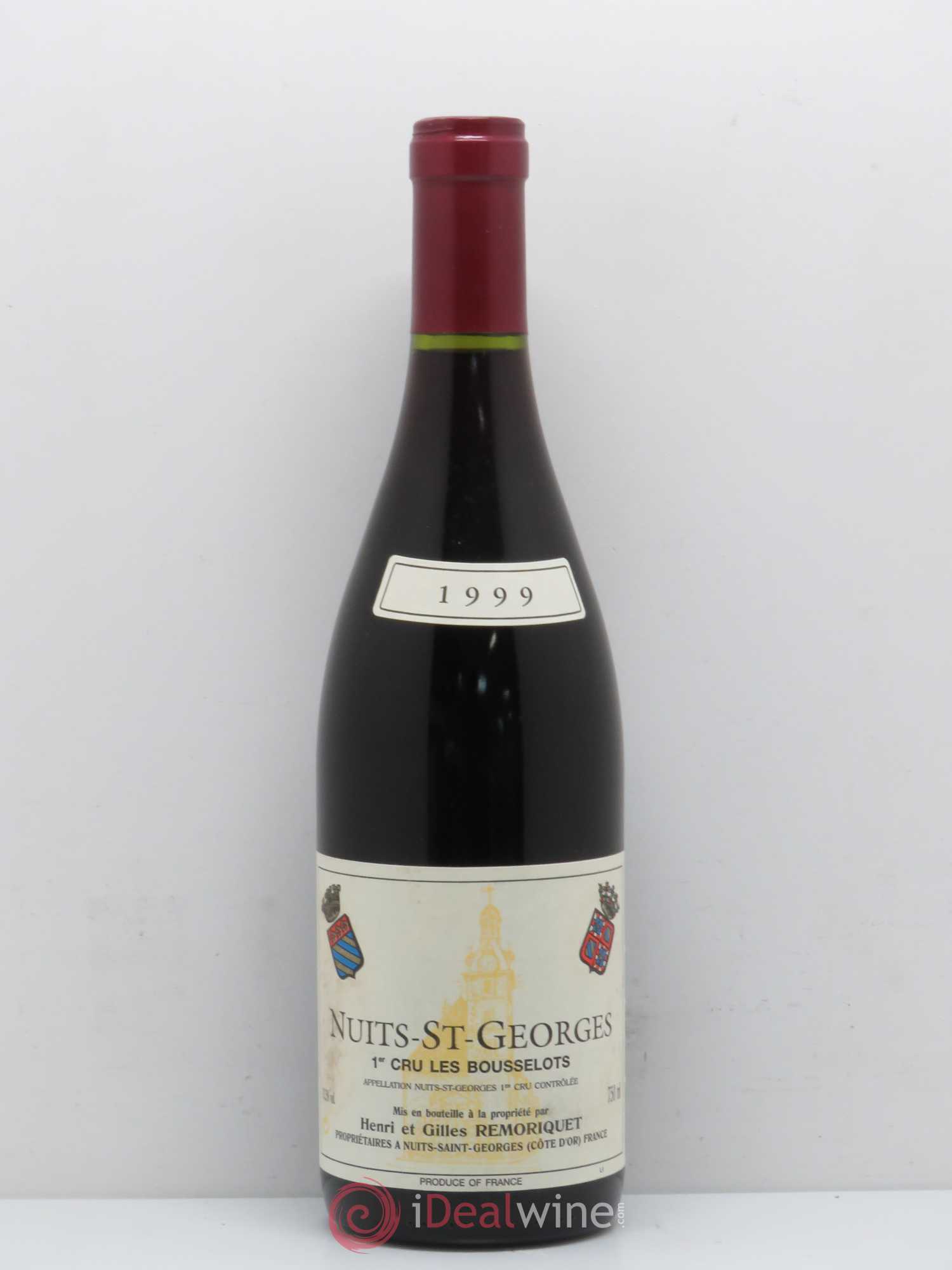 Nuits-Saint-Georges 1er Cru Les Bousselots Gilles Remoriquet 1999 - Lot de 1 bouteille - 0