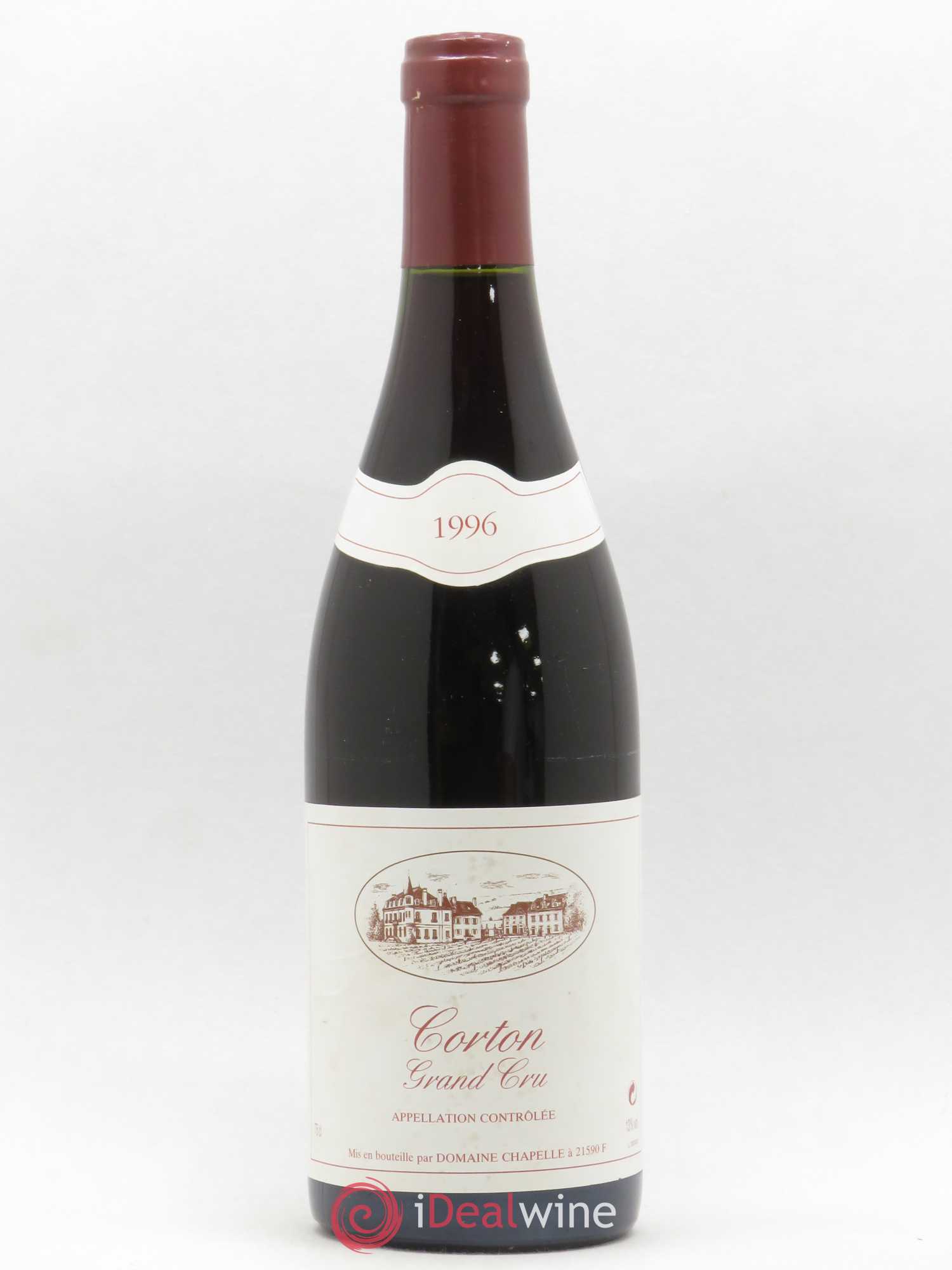 Corton Grand Cru Domaine Chapelle 1996 - Posten von 1 Flasche - 0
