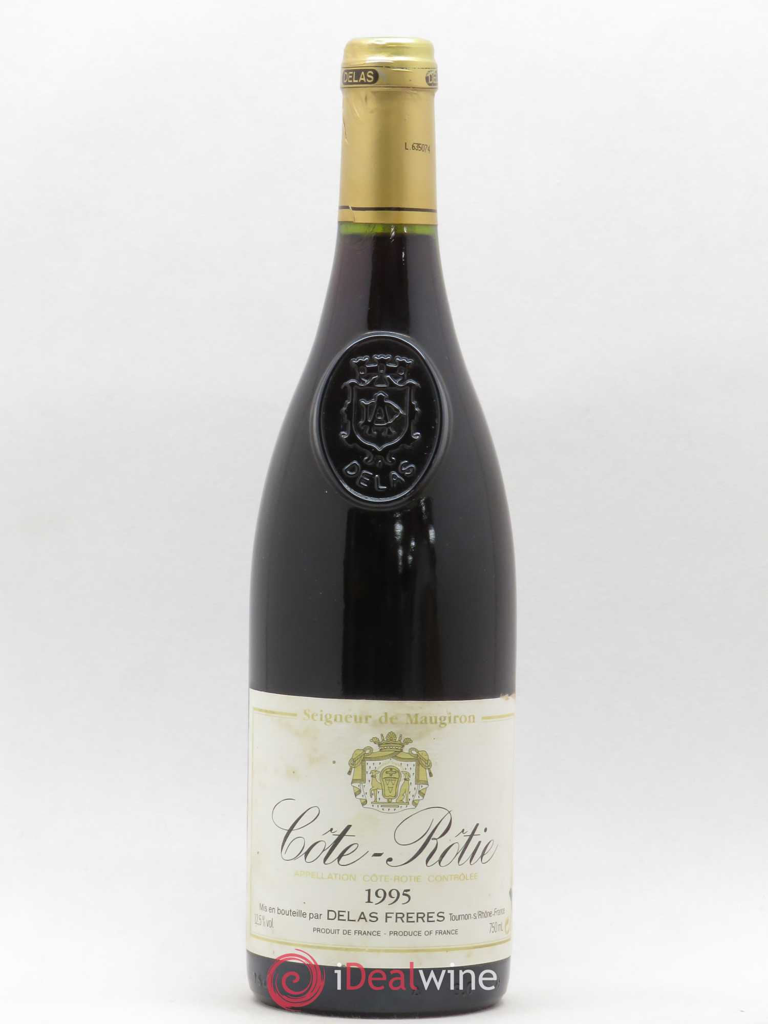 Côte-Rôtie Seigneur de Maugiron Delas Frères 1995 - Lot de 1 bouteille - 0