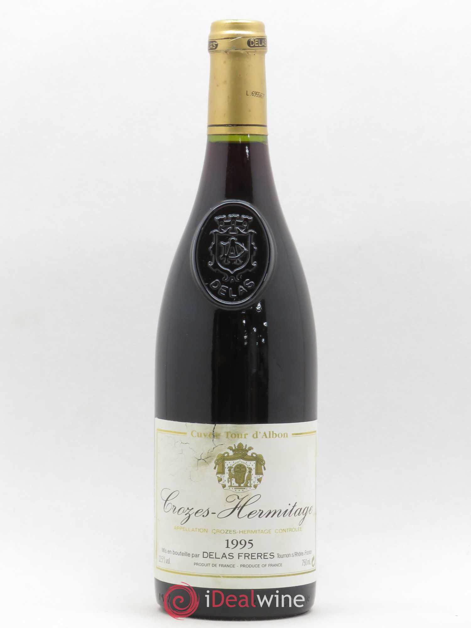Crozes-Hermitage Tour d'Albon Delas Freres 1995 - Posten von 1 Flasche - 0
