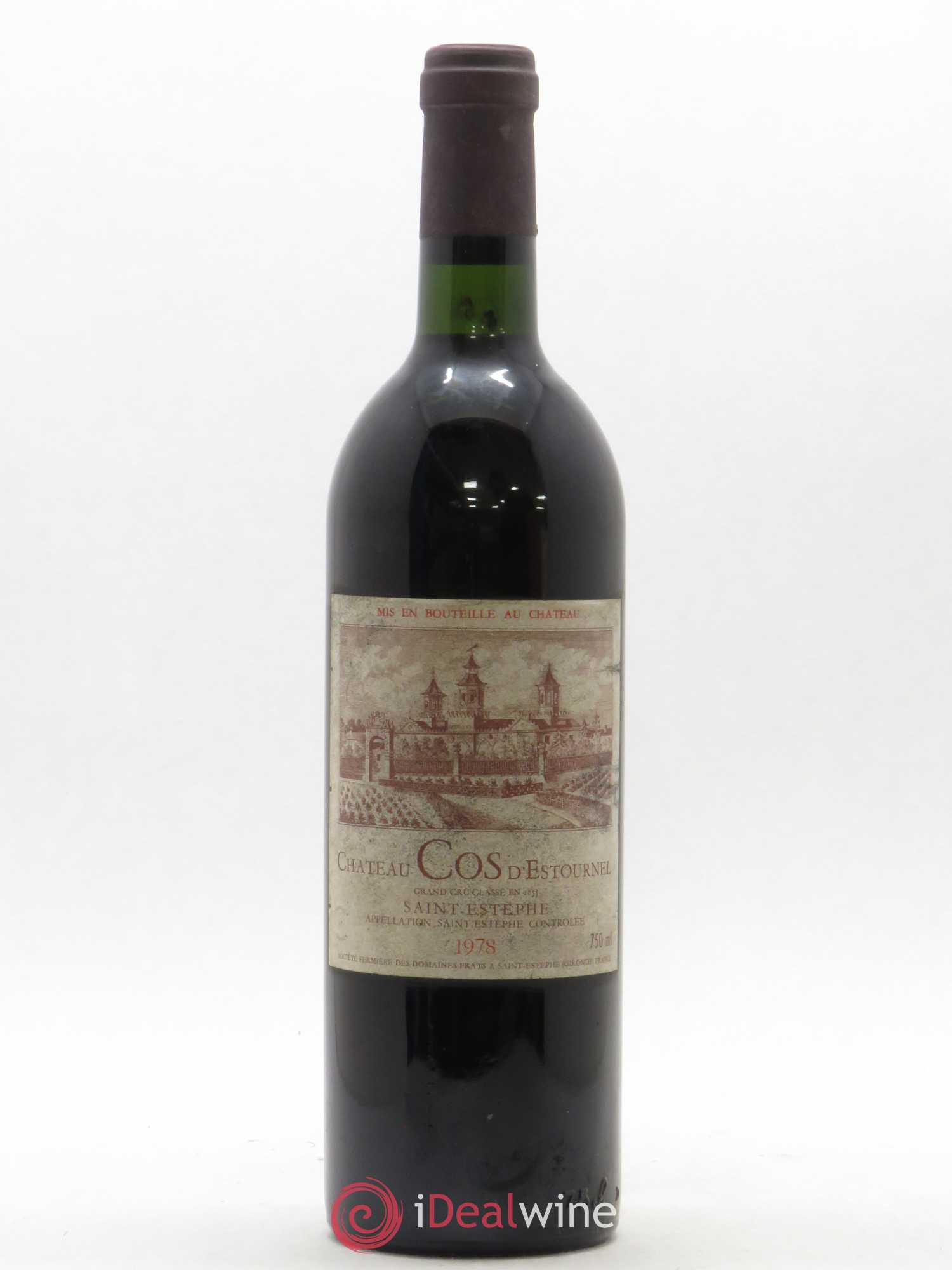 Cos d'Estournel 2ème Grand Cru Classé 1978 - Lot de 1 bouteille - 0