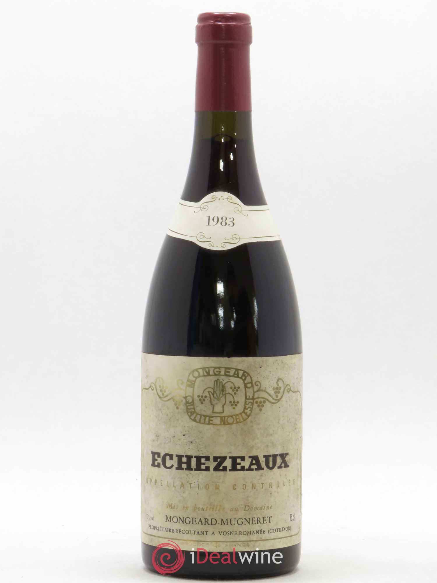 Echezeaux Grand Cru Mongeard-Mugneret (Domaine) 1983 - Lot de 1 bouteille - 0