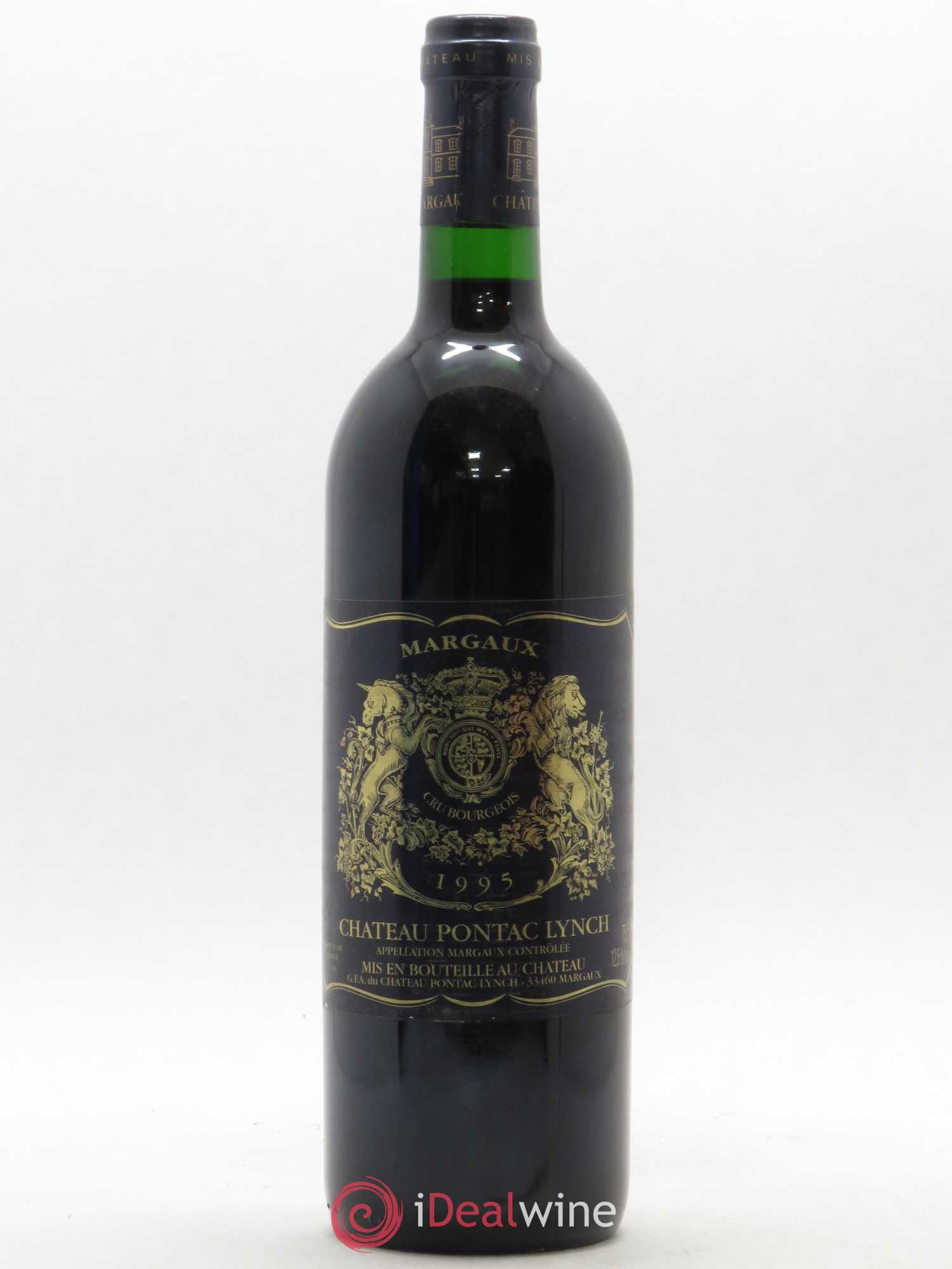 Château Pontac Lynch Cru Bourgeois 1995 - Lot de 1 bouteille - 0