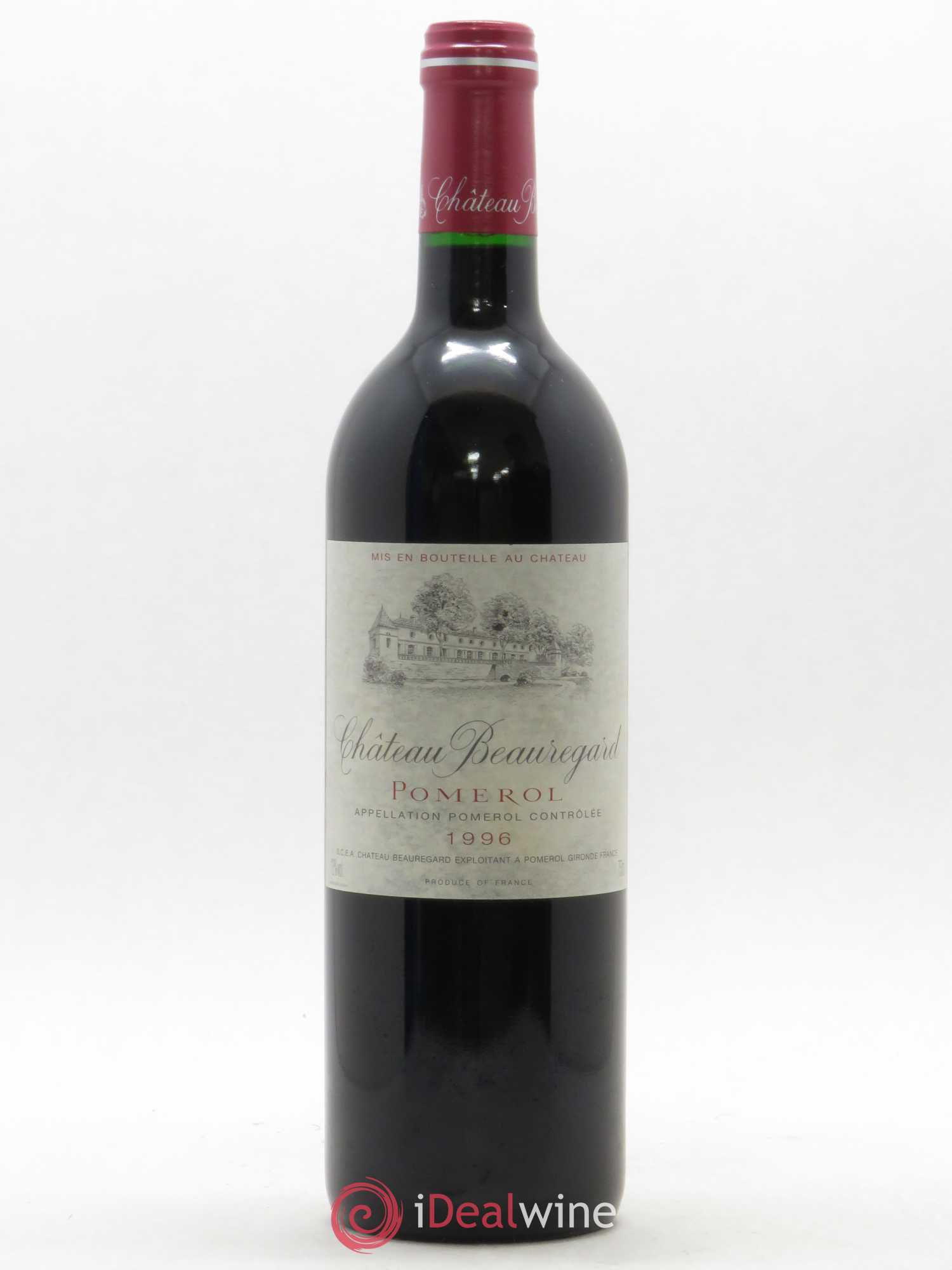 Château Beauregard 1996 - Lot de 1 bouteille - 0