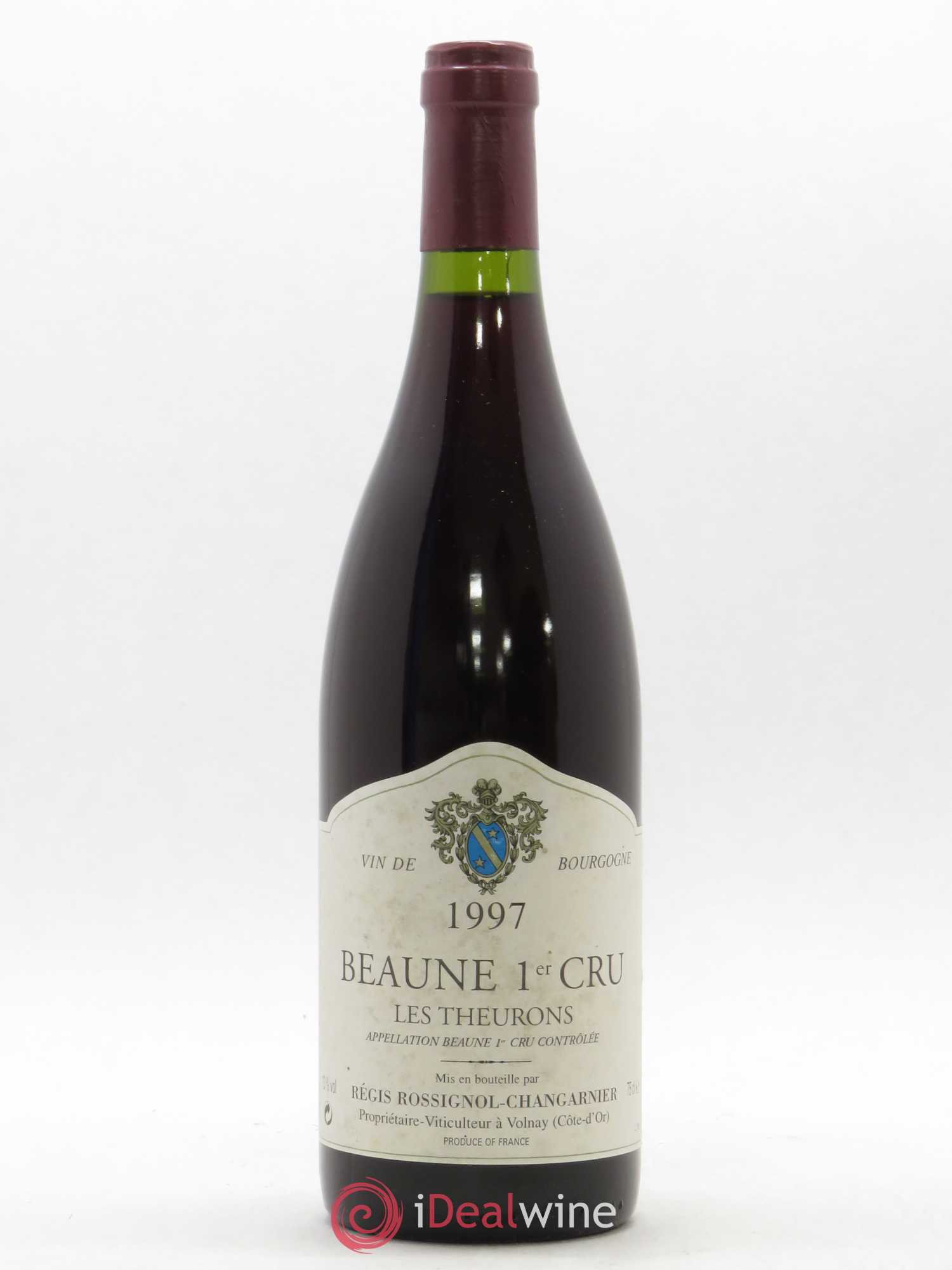 Beaune 1er Cru Les Theurons Rossignol Changarnier 1997 - Posten von 1 Flasche - 0