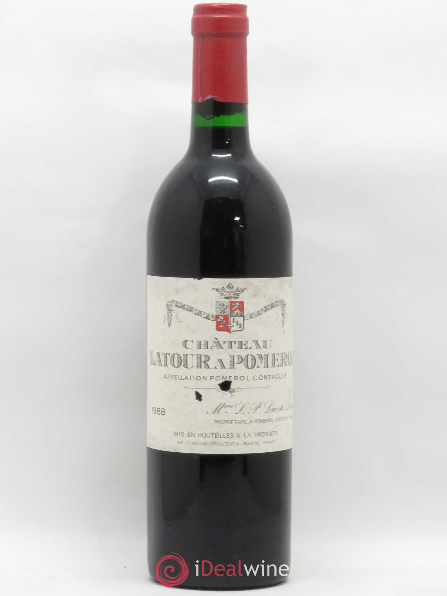 Château Latour à Pomerol 1988 - Lot de 1 bouteille - 0