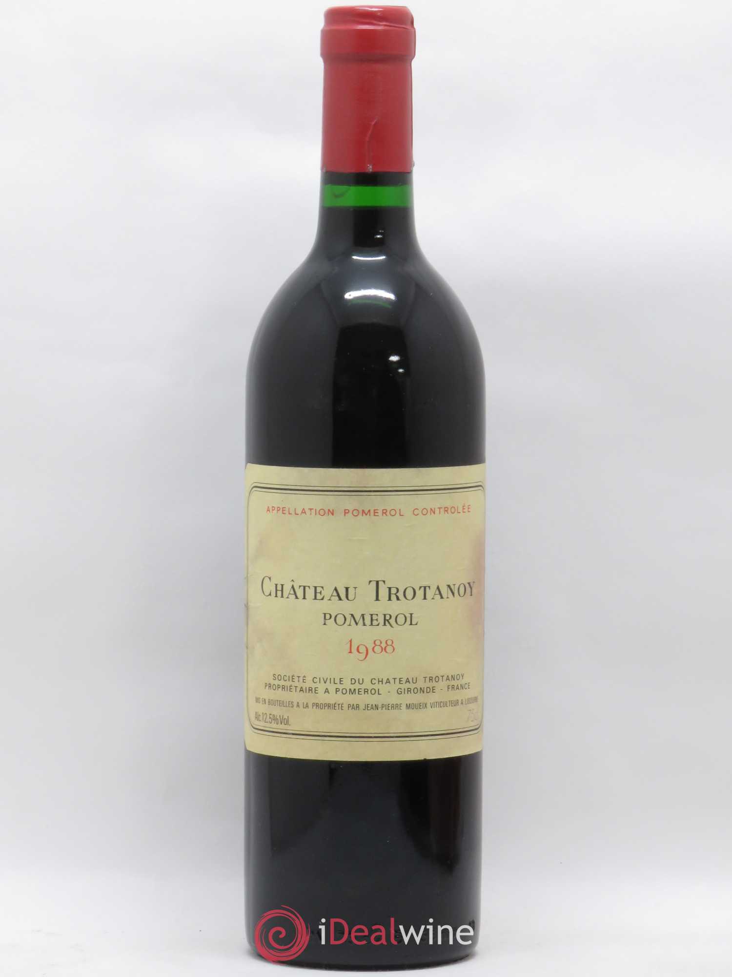Château Trotanoy 1988 - Lot de 1 bouteille - 0