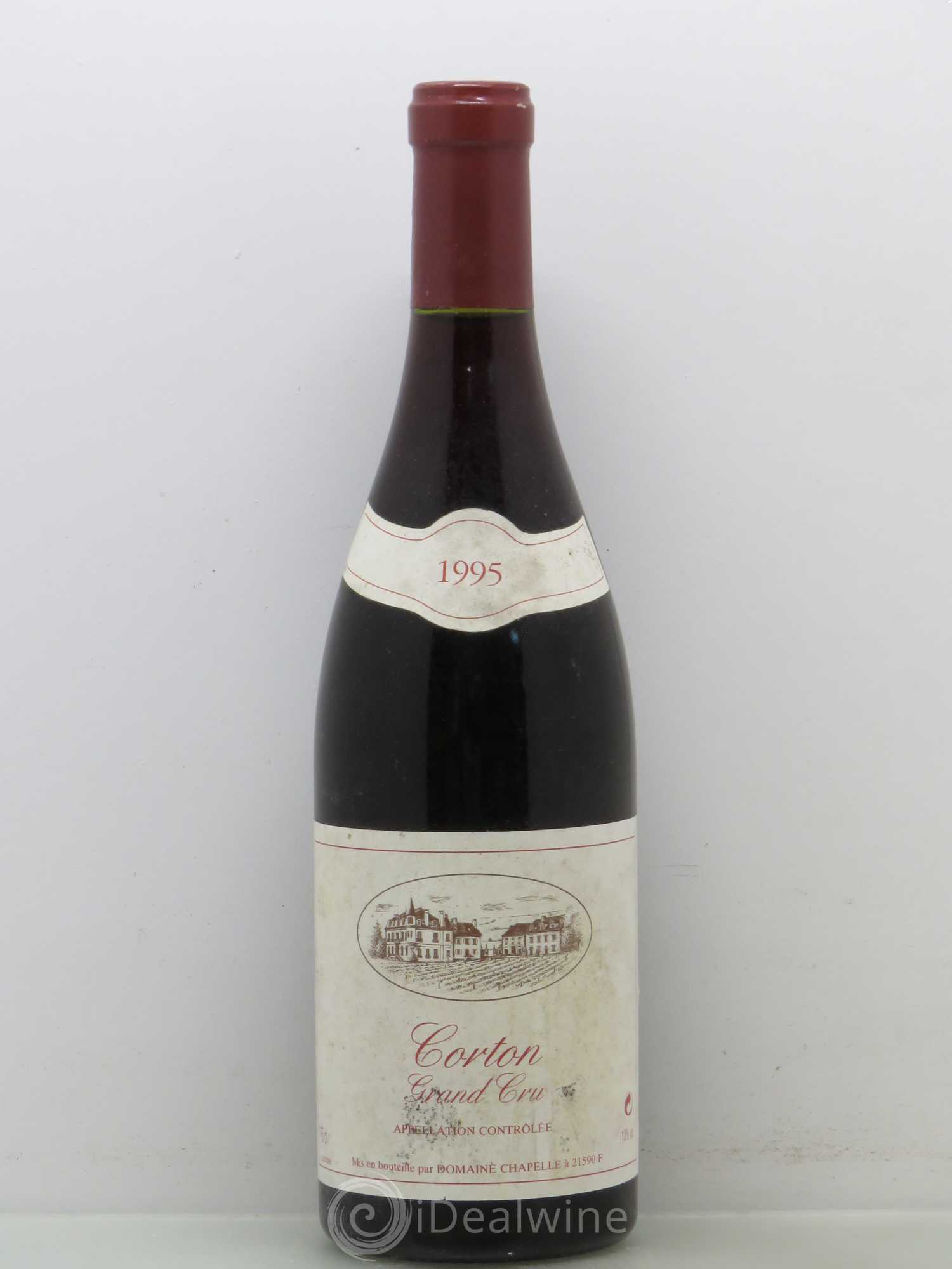 Corton Grand Cru Domaine La Chapelle 1995 - Posten von 1 Flasche - 0