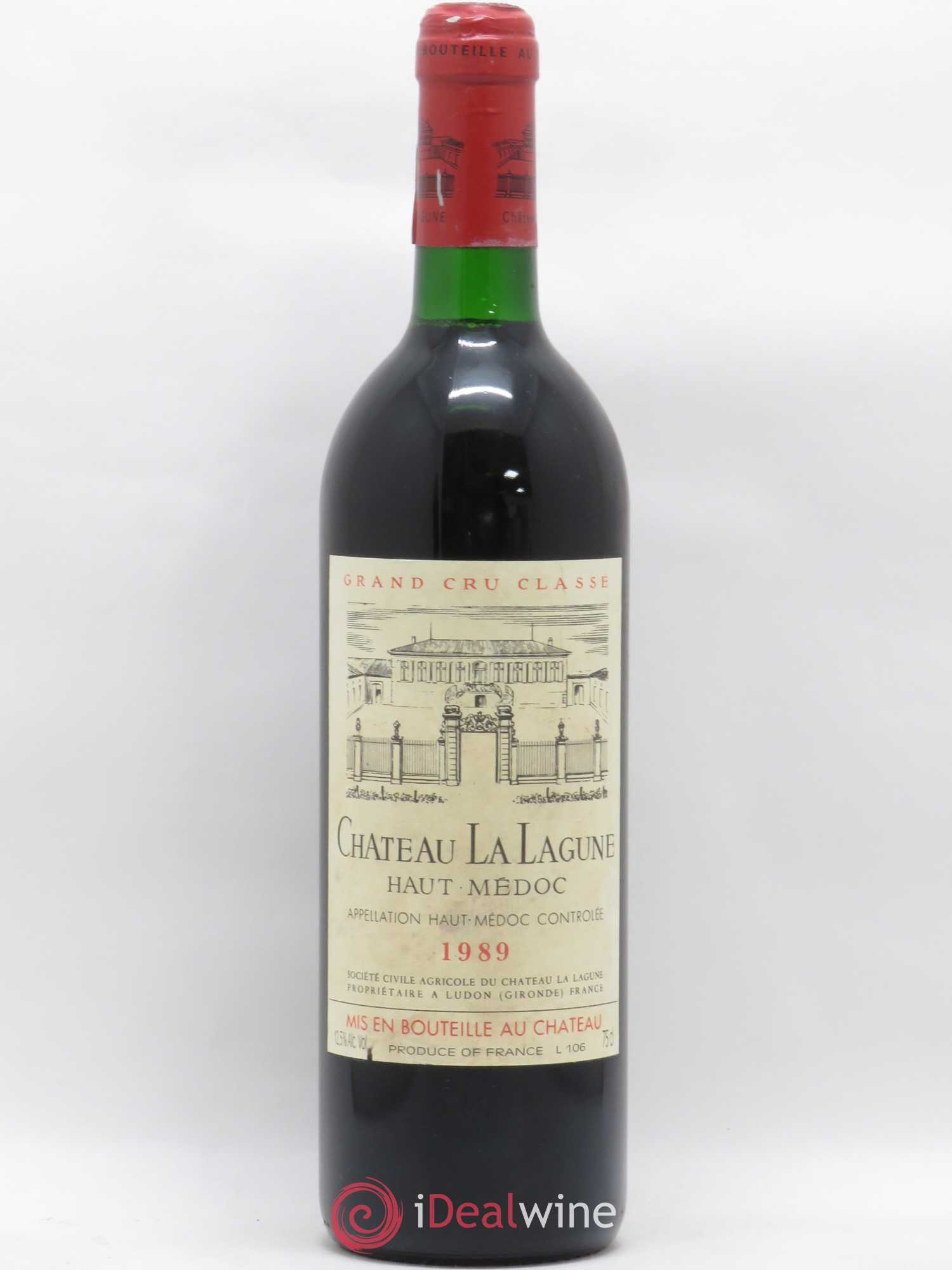 Château la Lagune 3ème Grand Cru Classé 1989 - Lot de 1 bouteille - 0