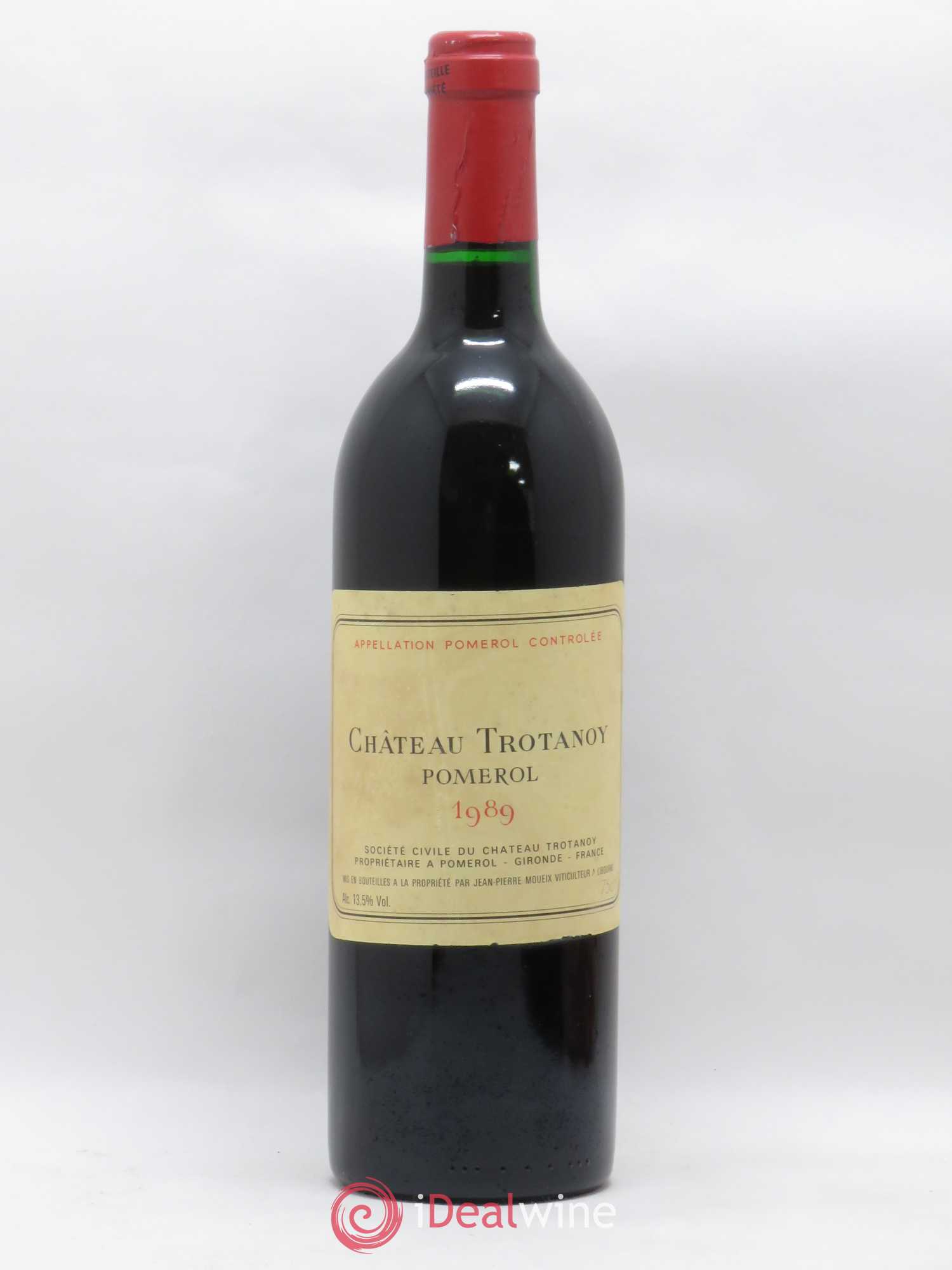 Château Trotanoy 1989 - Lot de 1 bouteille - 0