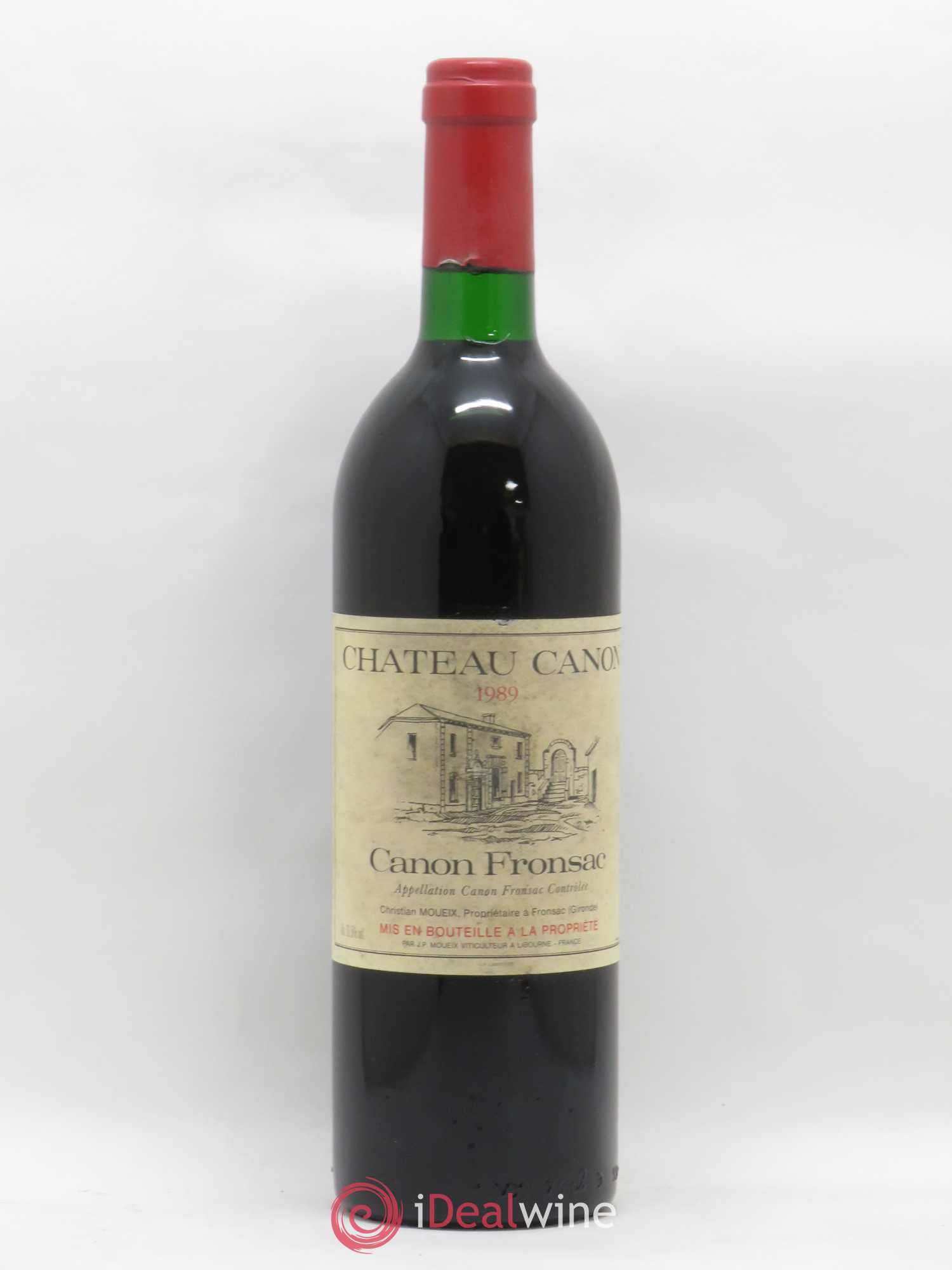 Canon-Fronsac Château Canon 1989 - Posten von 1 Flasche - 0