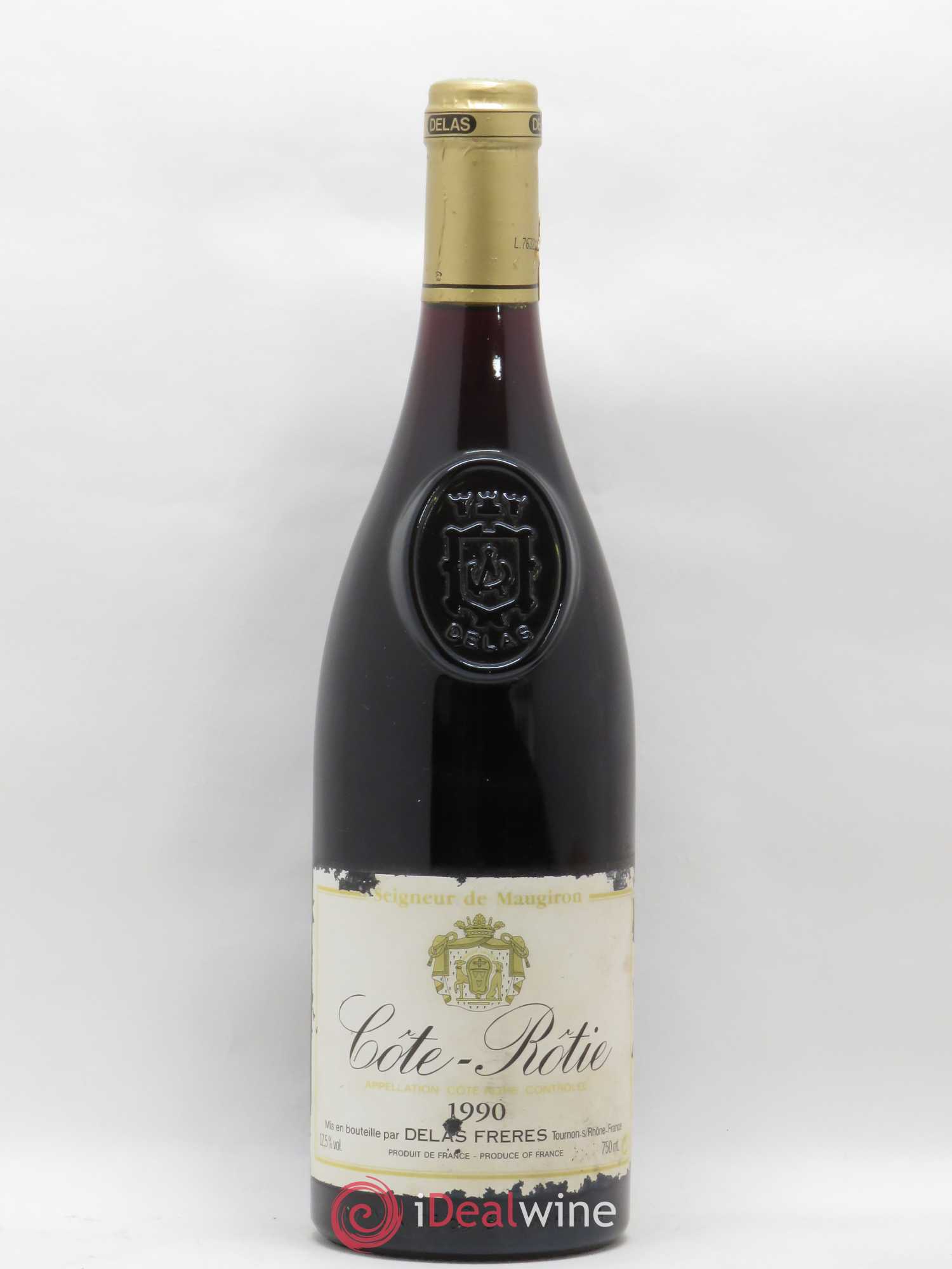 Côte-Rôtie Seigneur de Maugiron Delas Frères 1990 - Lot de 1 bouteille - 0