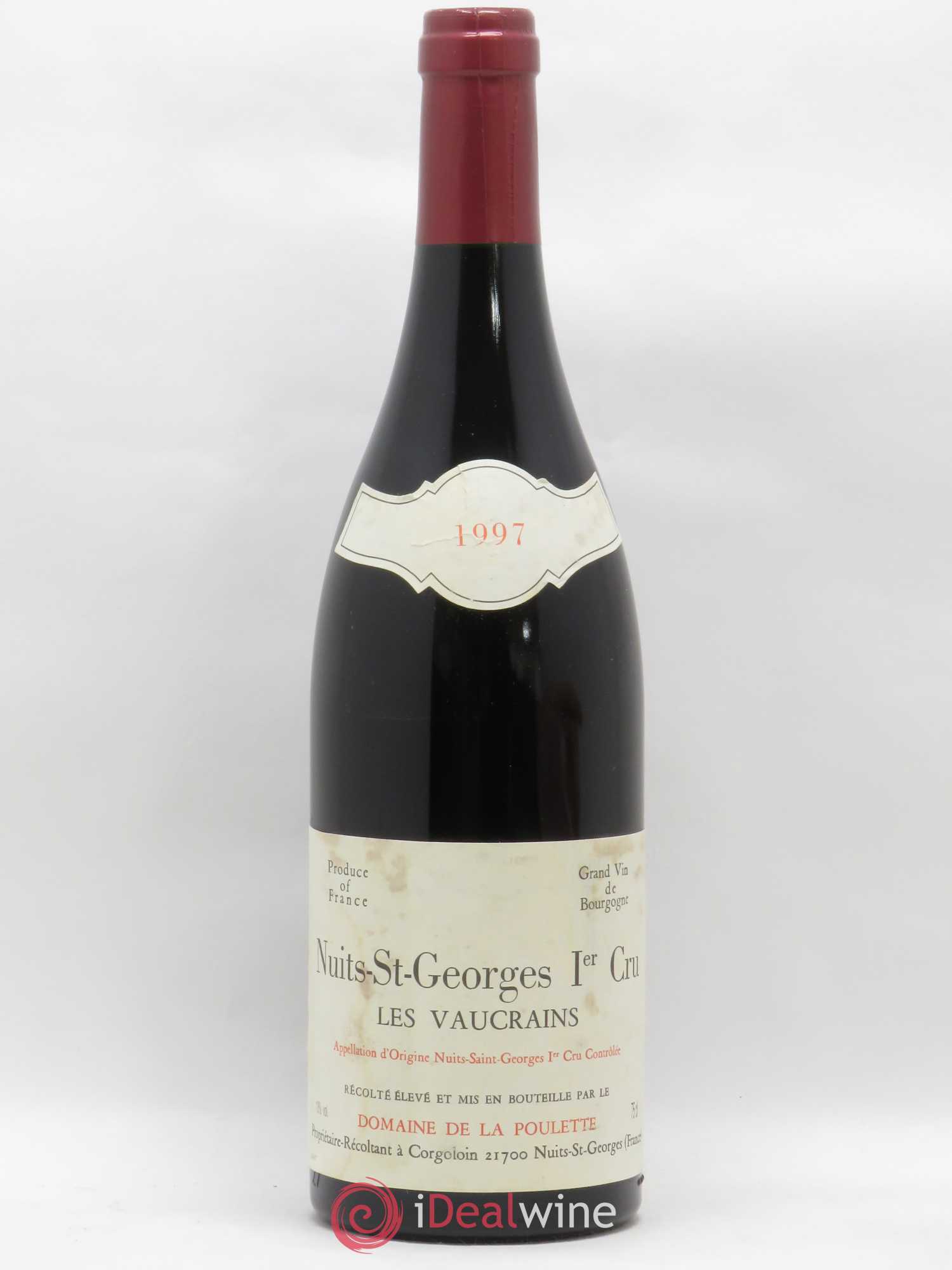 Acheter vin Nuits-Saint-Georges 1er Cru Les Vaucrains Domaine de la ...