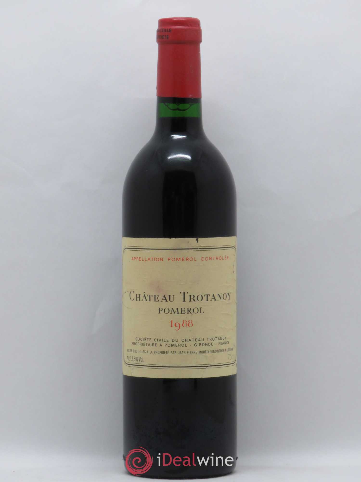 Château Trotanoy 1988 - Lot de 1 bouteille - 0