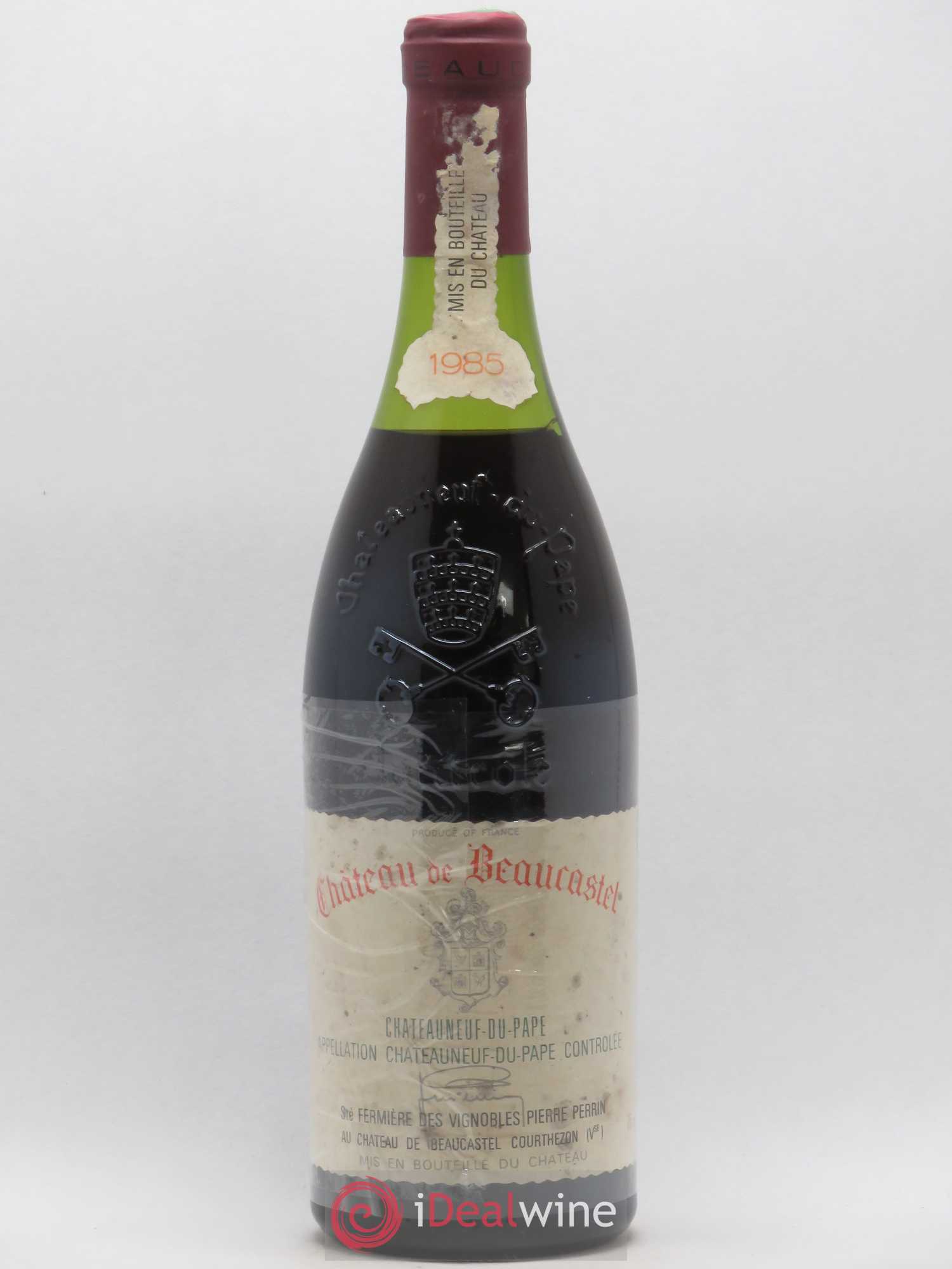 Châteauneuf-du-Pape Château de Beaucastel Famille Perrin 1985 - Lot de 1 bouteille - 0