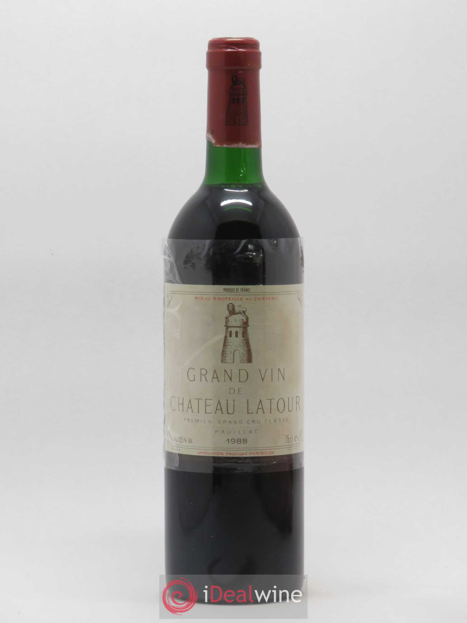 Château Latour 1er Grand Cru Classé 1988 - Lot de 1 bouteille - 0