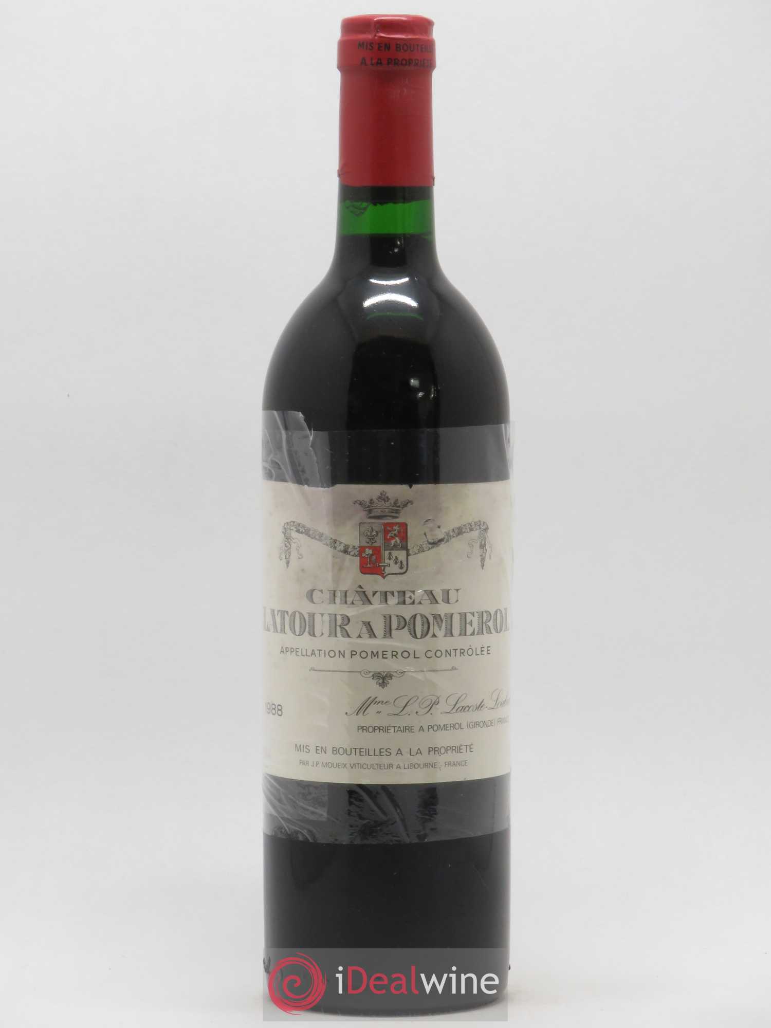 Château Latour à Pomerol 1988 - Lot de 1 bouteille - 0