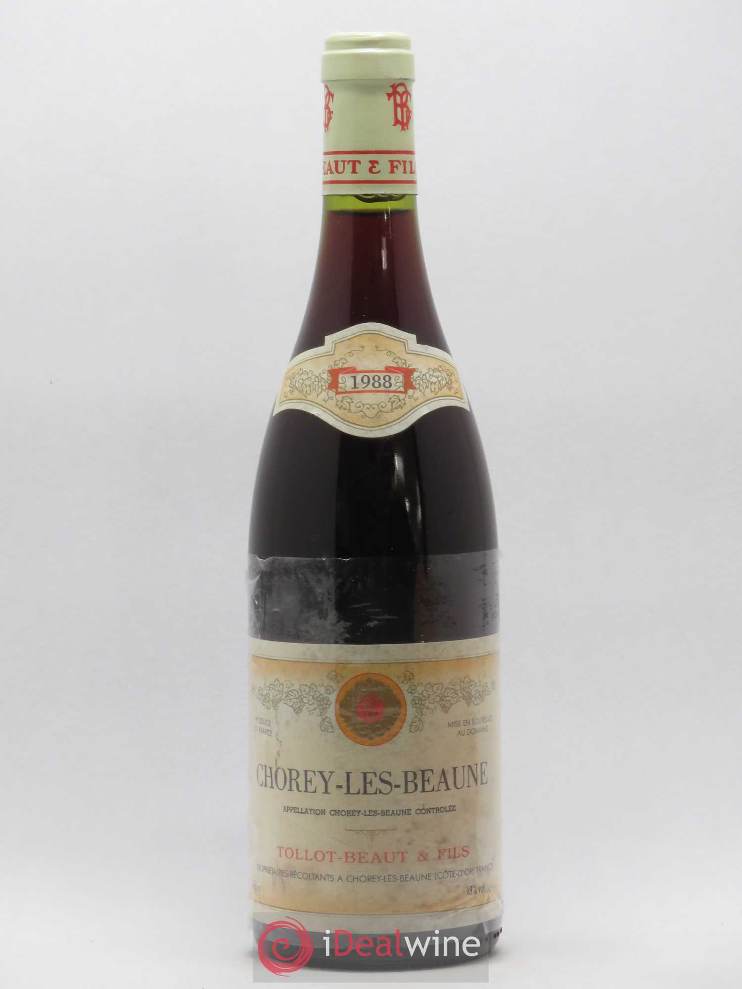 Chorey-lès-Beaune Tollot Beaut et Fils 1988 - Posten von 1 Flasche - 0