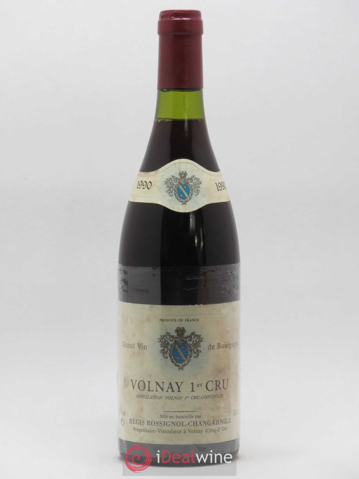 Volnay 1er Cru Domaine Rossignol Changarnier 1990 - Posten von 1 Flasche - 0