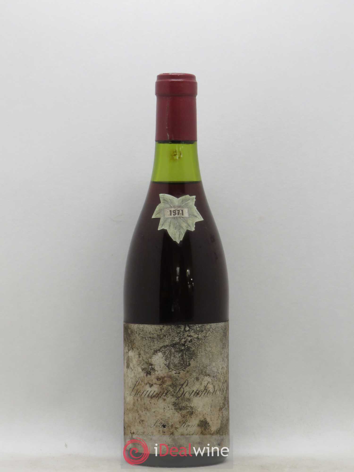 Beaune Boucherottes Domaine Pothier Rieusset 1971 - Lot de 1 bouteille - 0