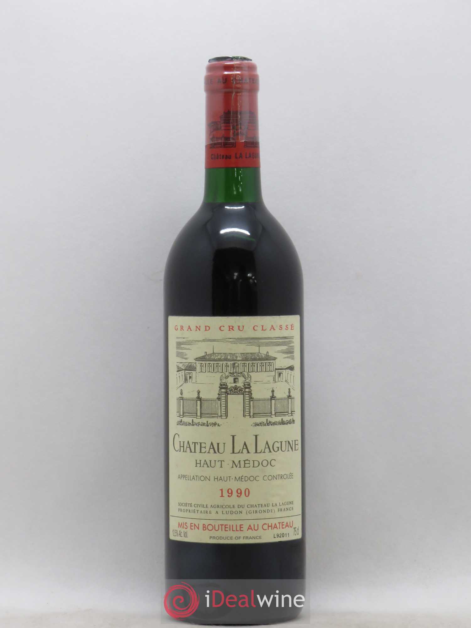 Château la Lagune 3ème Grand Cru Classé 1990 - Lot de 1 bouteille - 0