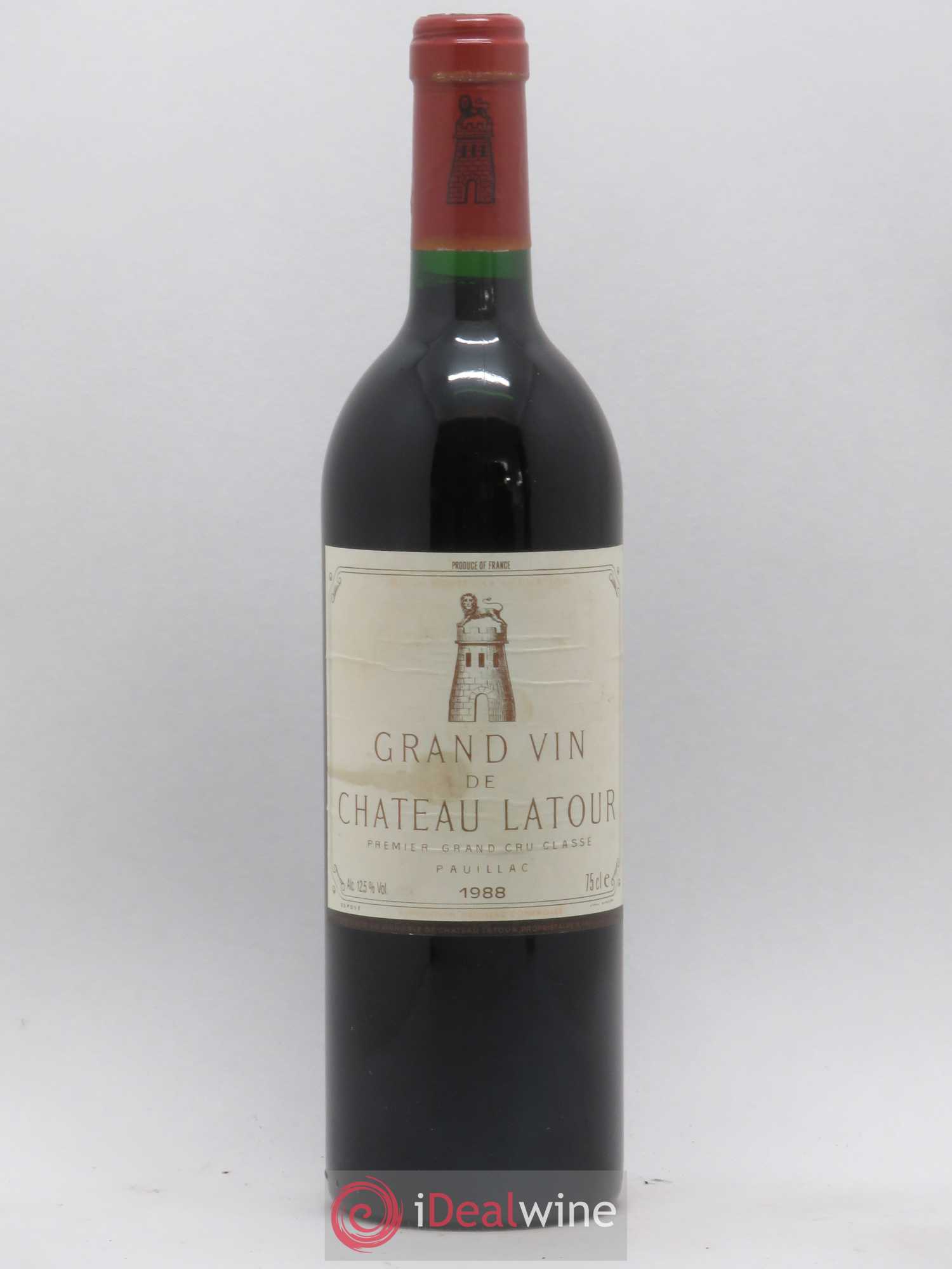Château Latour 1er Grand Cru Classé 1988 - Lot de 1 bouteille - 0