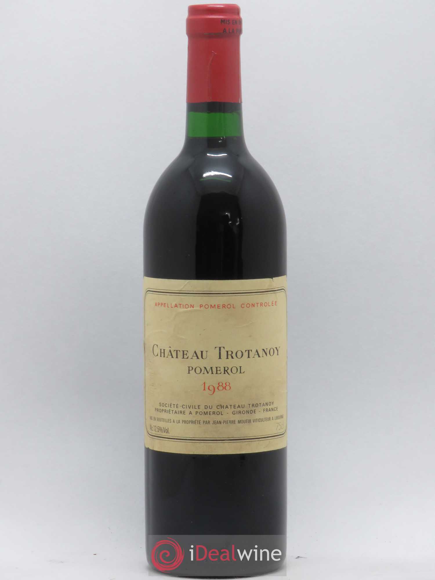 Château Trotanoy 1988 - Lot de 1 bouteille - 0