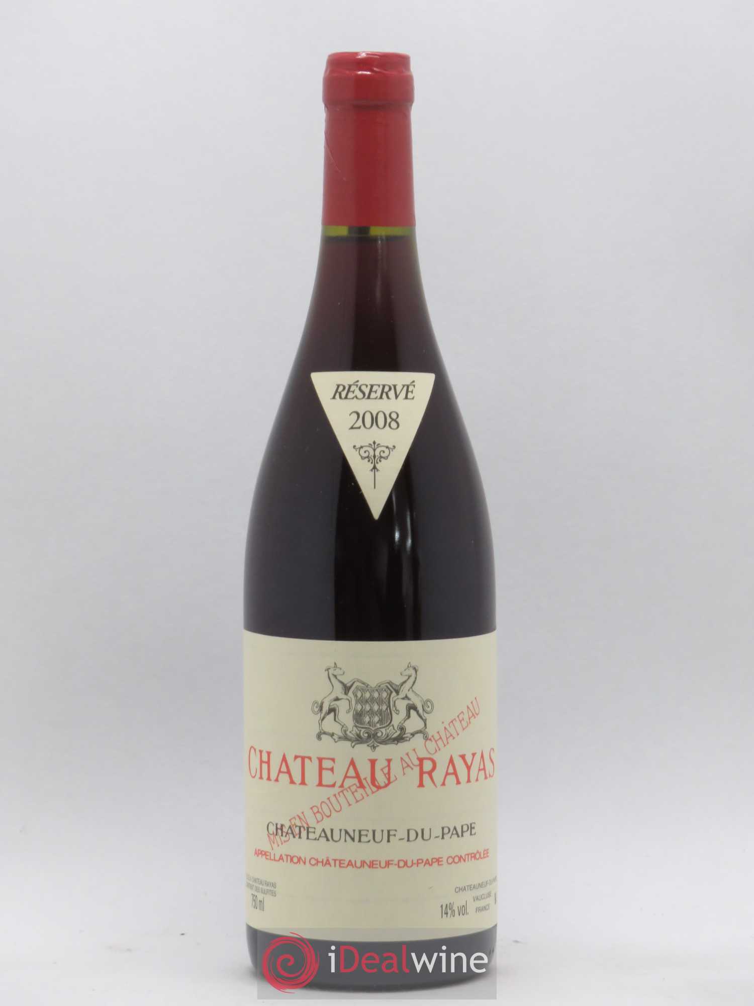 Châteauneuf-du-Pape Château Rayas Emmanuel Reynaud 2008 - Lot de 1 bouteille - 0
