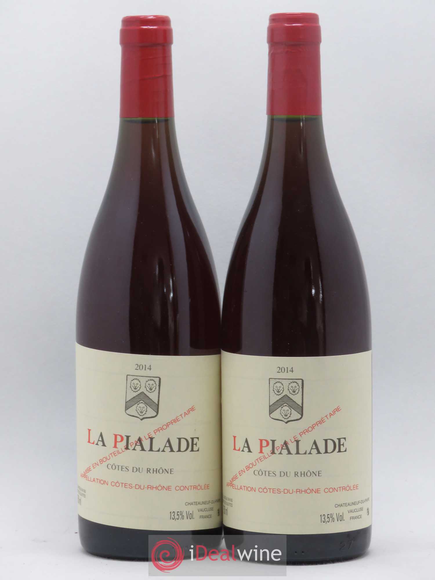 Côtes-du-Rhône La Pialade Emmanuel Reynaud 2014 - Lot de 2 bouteilles - 0