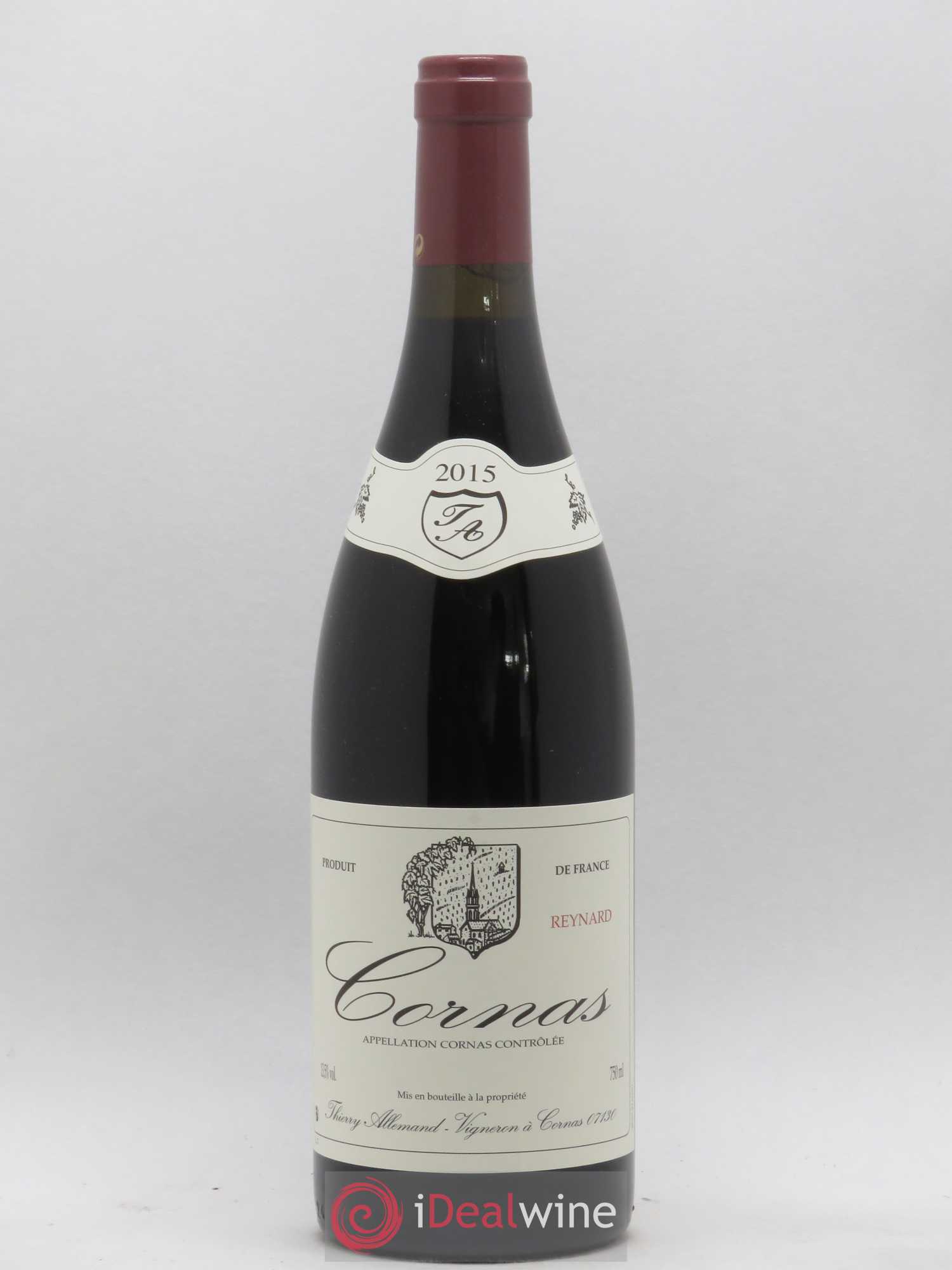 Cornas Reynard Thierry Allemand 2015 - Lot de 1 bouteille - 0