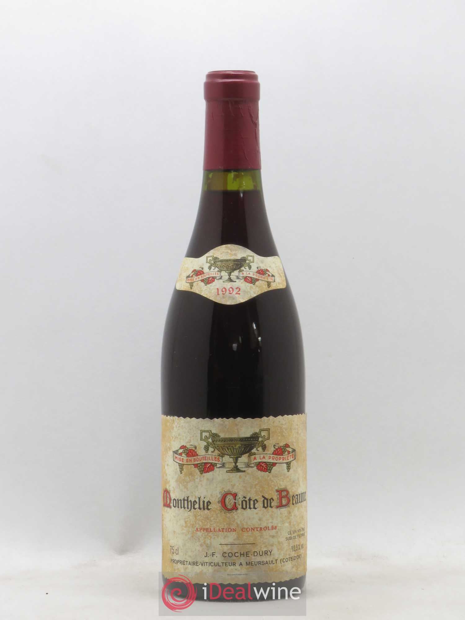 Monthélie Coche Dury (Domaine) 1992 - Lot de 1 bouteille - 0