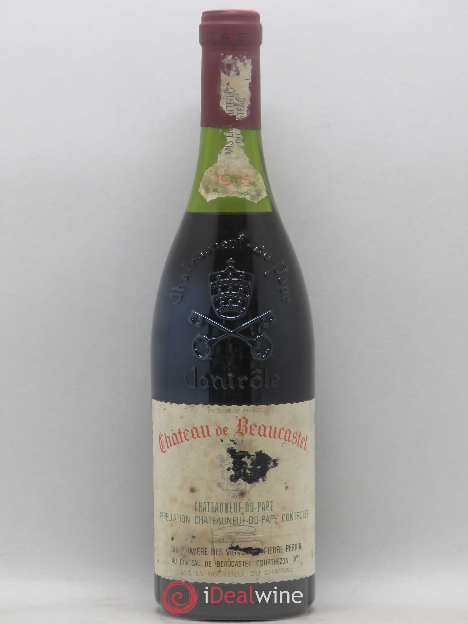Châteauneuf-du-Pape Château de Beaucastel Famille Perrin 1985 - Lot de 1 bouteille - 0