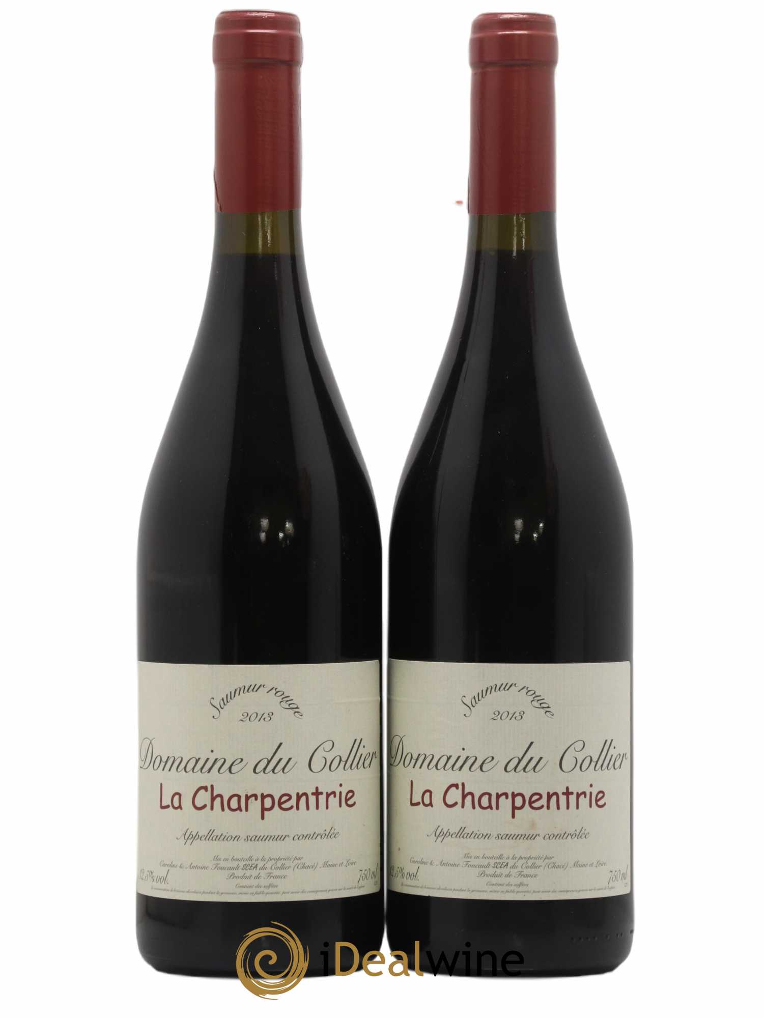 Saumur La Charpentrie Domaine du Collier 2013 - Lot de 2 bouteilles - 0