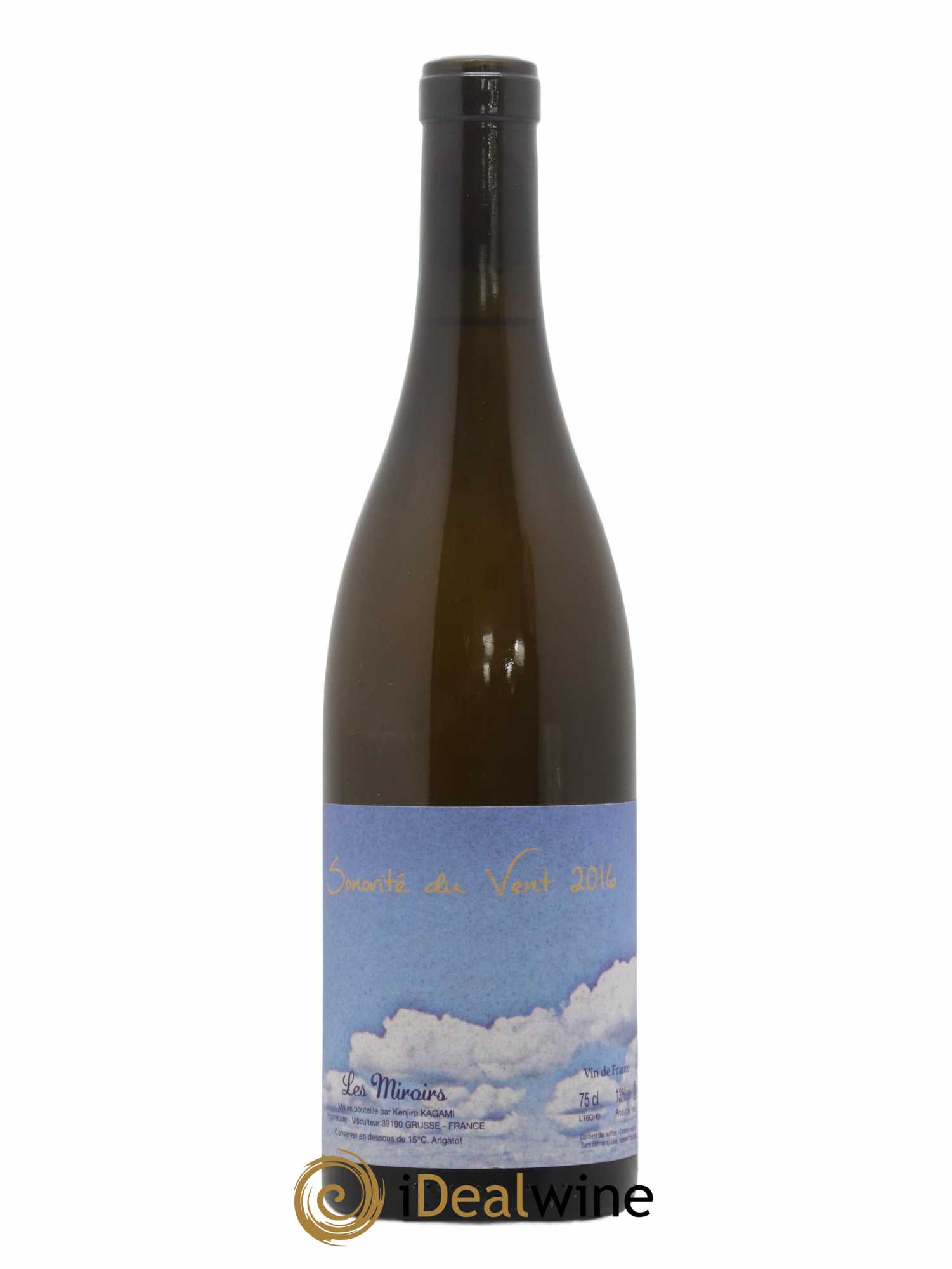 Vin de France Sonorité du vent Les saugettes Kenjiro Kagami - Domaine des Miroirs 2016 - Lot de 1 bouteille - 0