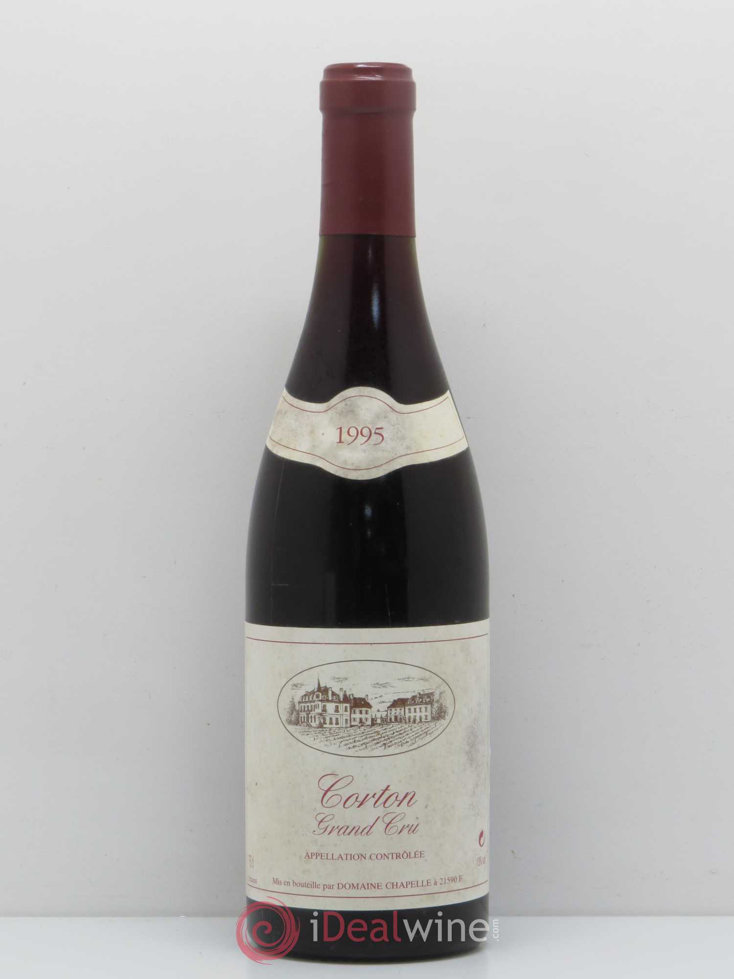Corton Grand Cru Domaine Chapelle 1995 - Posten von 1 Flasche - 0