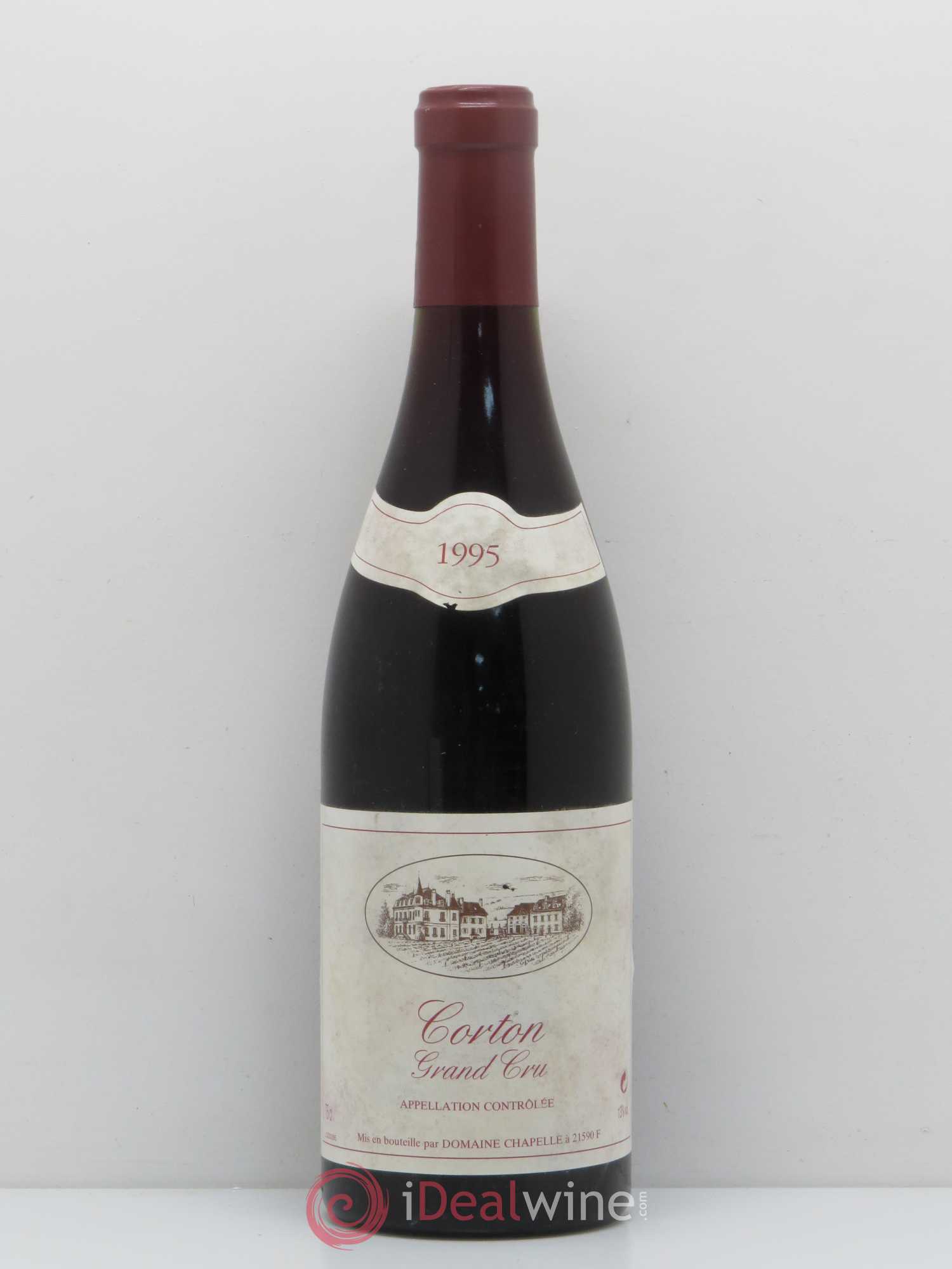 Corton Grand Cru Domaine Chapelle 1995 - Posten von 1 Flasche - 0